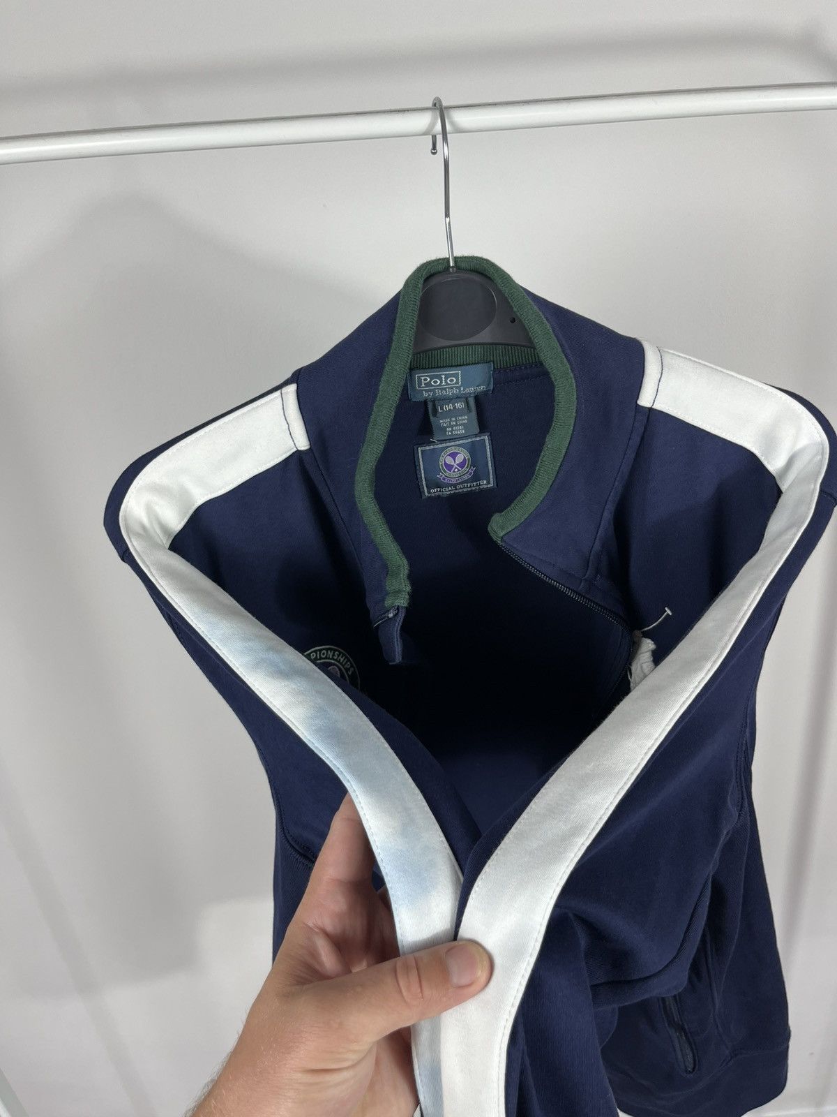 Polo Ralph Lauren Polo Ralph Lauren Wimbledon 2014 Zip Track Jacket Size M / US 6-8 / IT 42-44 - 12 Thumbnail