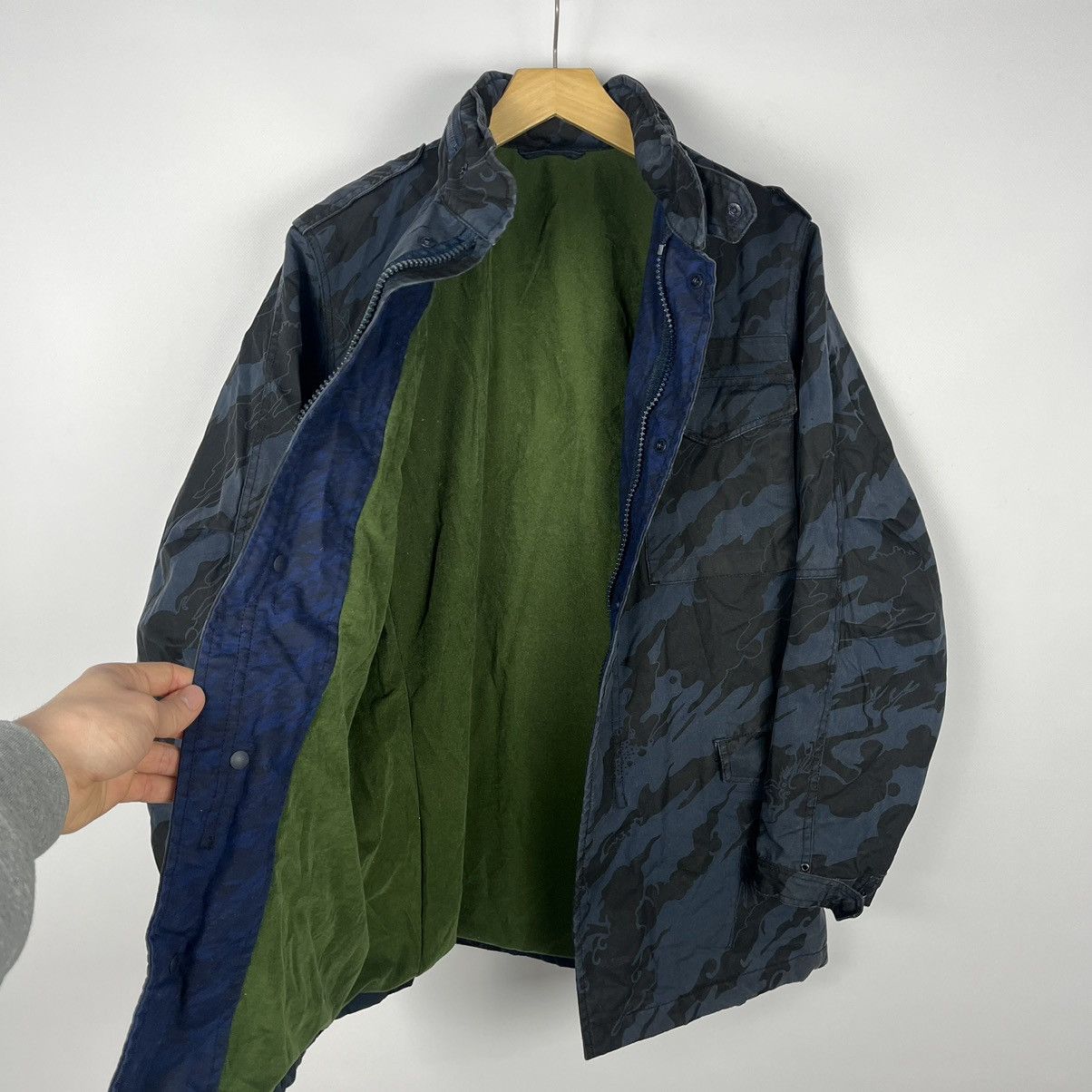 Japanese Brand Rare Maharishi Waxed Camouflage Jacket Size US M / EU 48-50 / 2 - 8 Thumbnail