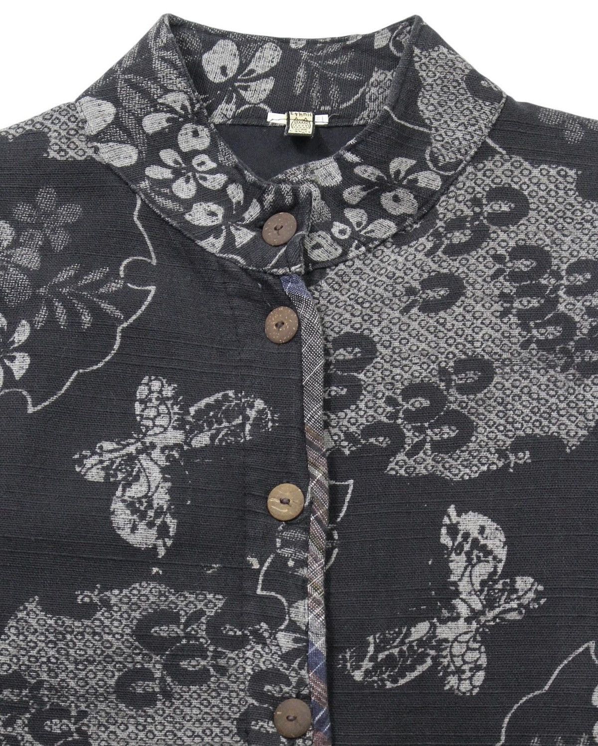 Vintage 2000S ETHNIC LABELS JAPANESE FOLK JACQUARD COAT Size US M / EU 48-50 / 2 - 3 Thumbnail