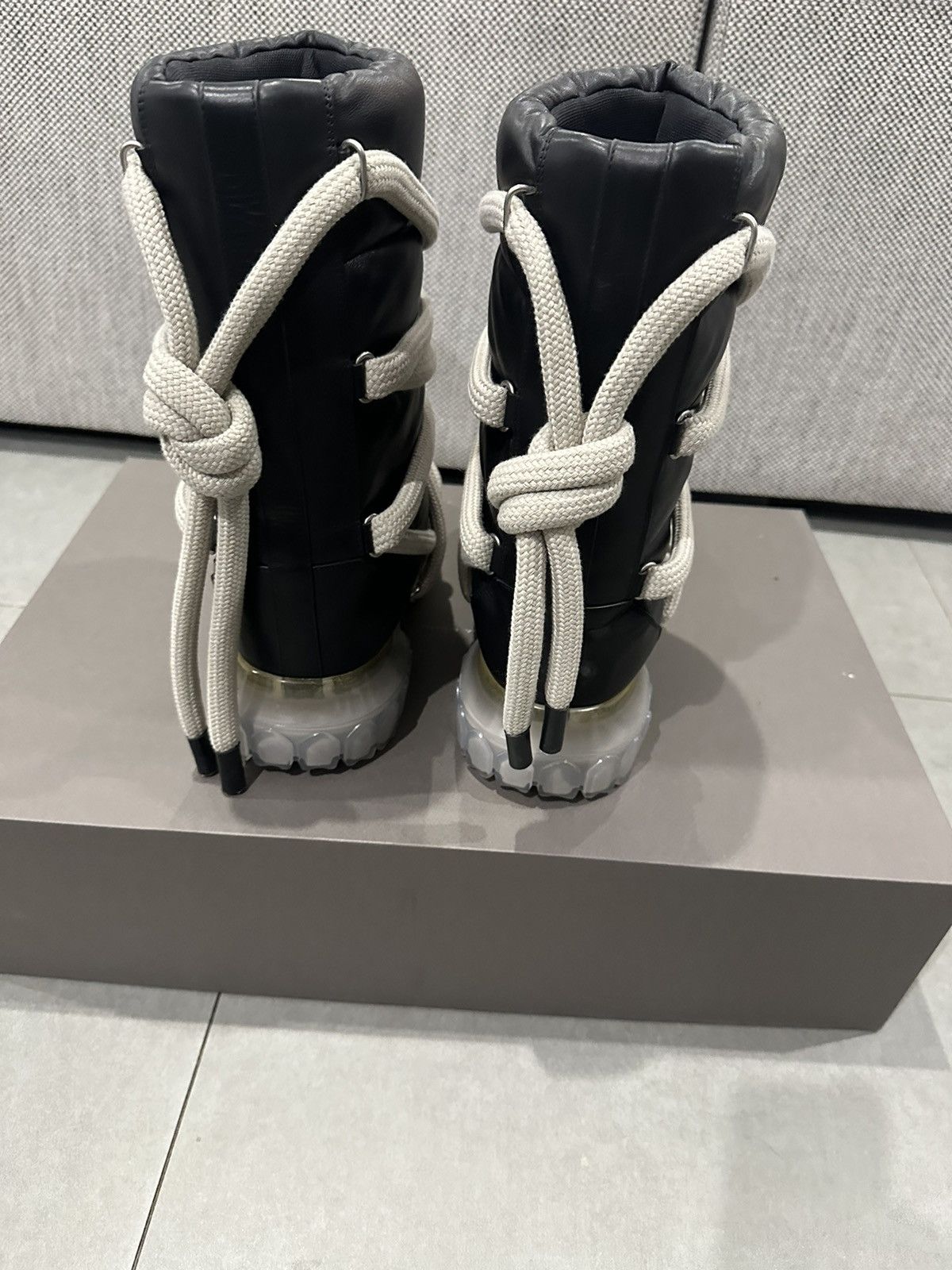 Rick Owens Rick Owens Lunar Tractor Boots Size US 8 / EU 41 - 7 Thumbnail