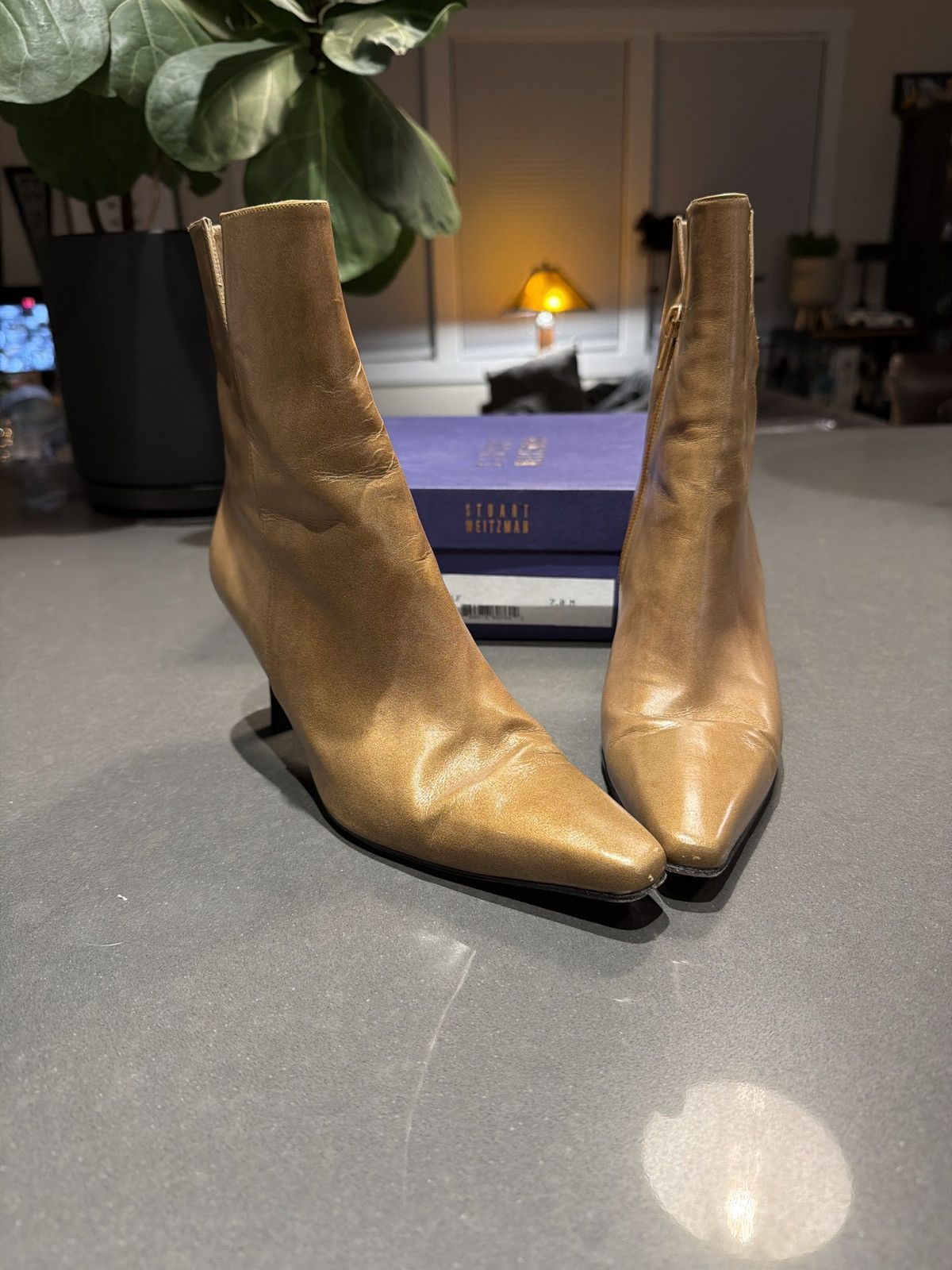 Stuart Weitzman Stuart Weitzman Lust Nectar Golden Calf Size US 7 / IT 37 - 1 Thumbnail