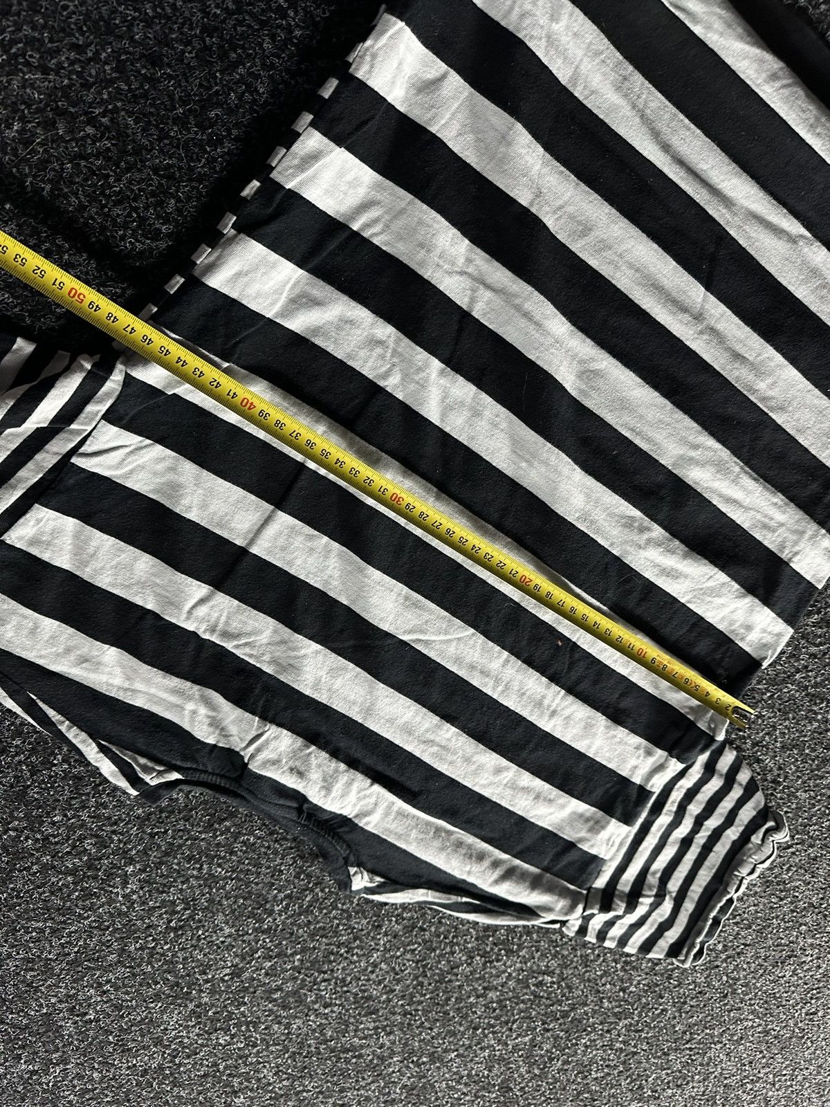 Carhartt × Vintage 🚨CARHARTT STRIPED LOGO B&W TEE TRUE RAP WORKWEAR Y2K Size US XS / EU 42 / 0 - 11 Thumbnail
