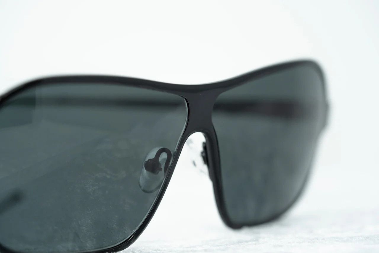 Raf Simons Raf Simons Sunglasses Rectangular Black and Grey Size ONE SIZE - 4 Thumbnail