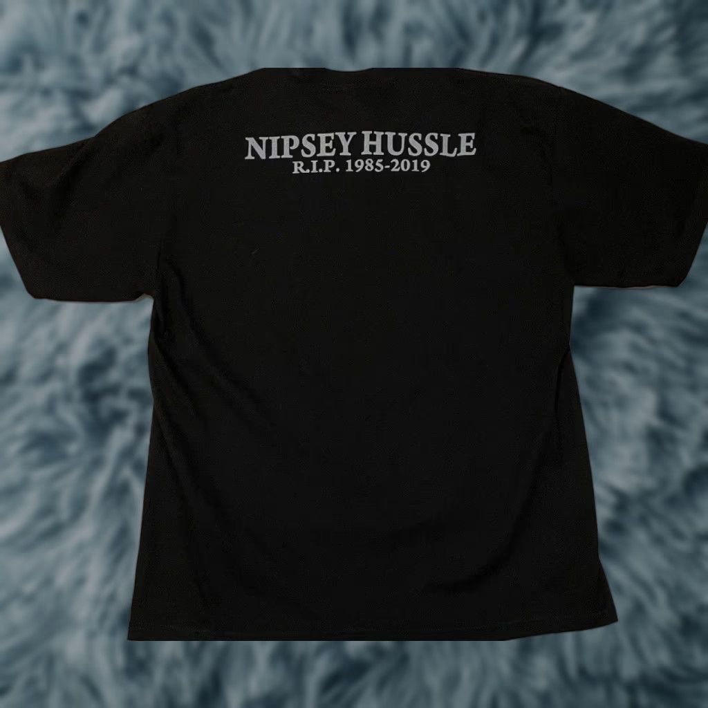 Vintage Nipsey Hussle Memorial Shirt XL Tour Hip Hop Rap Concert 90s Graphic Tee Men Black Vintage Size US XL / EU 56 / 4 - 1 Thumbnail