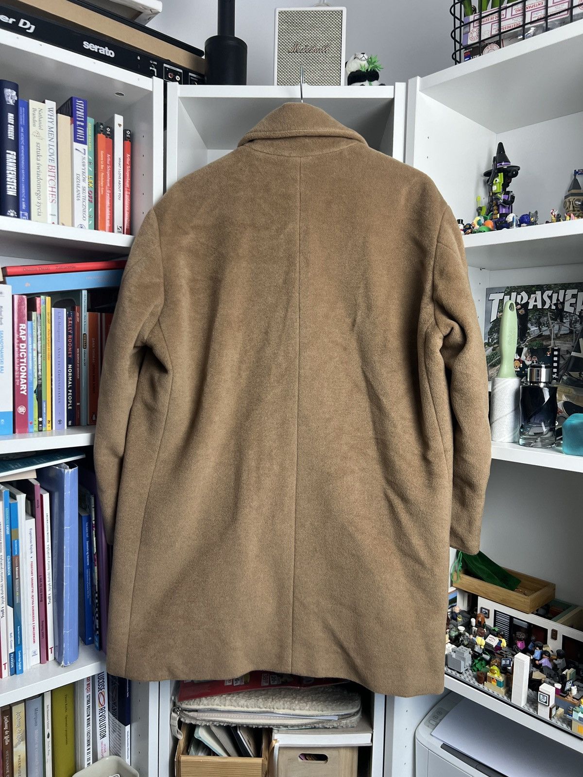 Designer × Jil Sander Vintage Jil Sander Camel & wool over coat jacket M designer Size M / US 6-8 / IT 42-44 - 2 Thumbnail