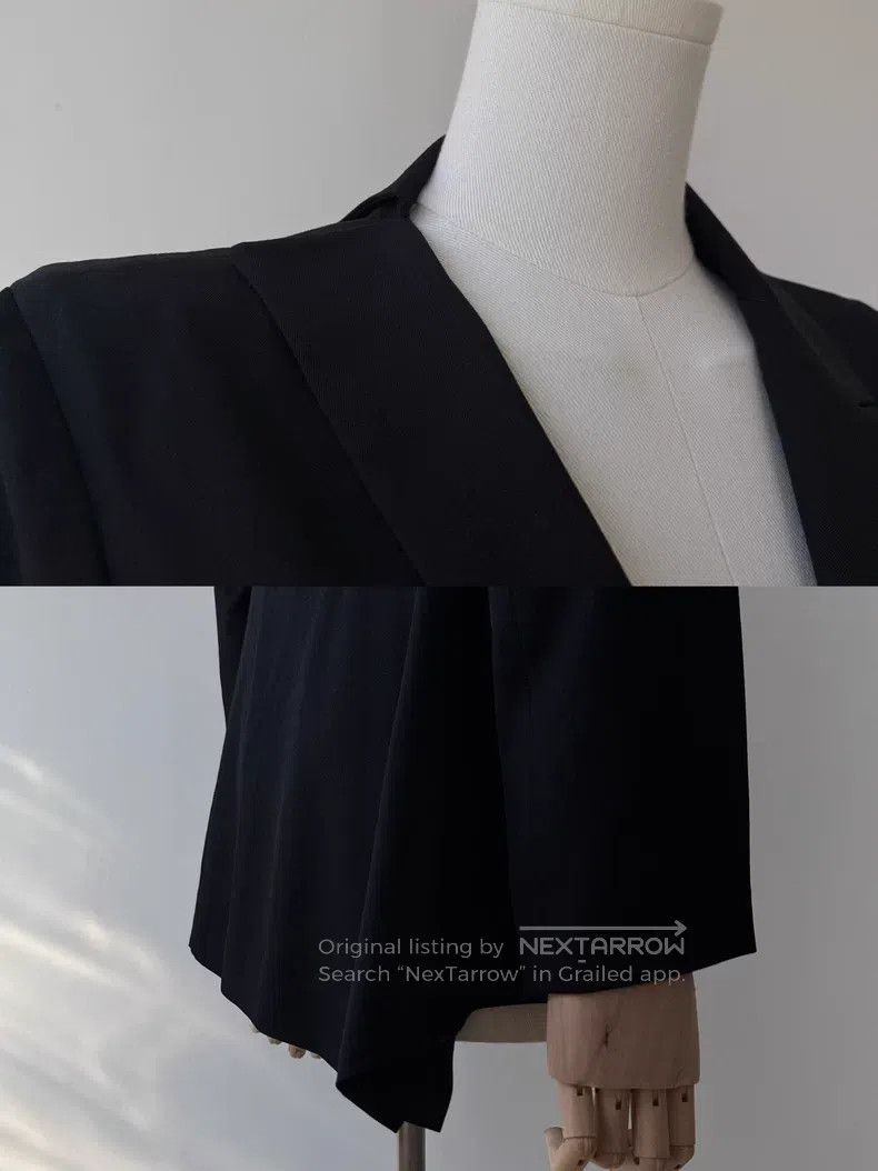Yohji Yamamoto Yohji Yamamoto 12 AW Shaped Suit Jacket Size US M / EU 48-50 / 2 - 8 Thumbnail
