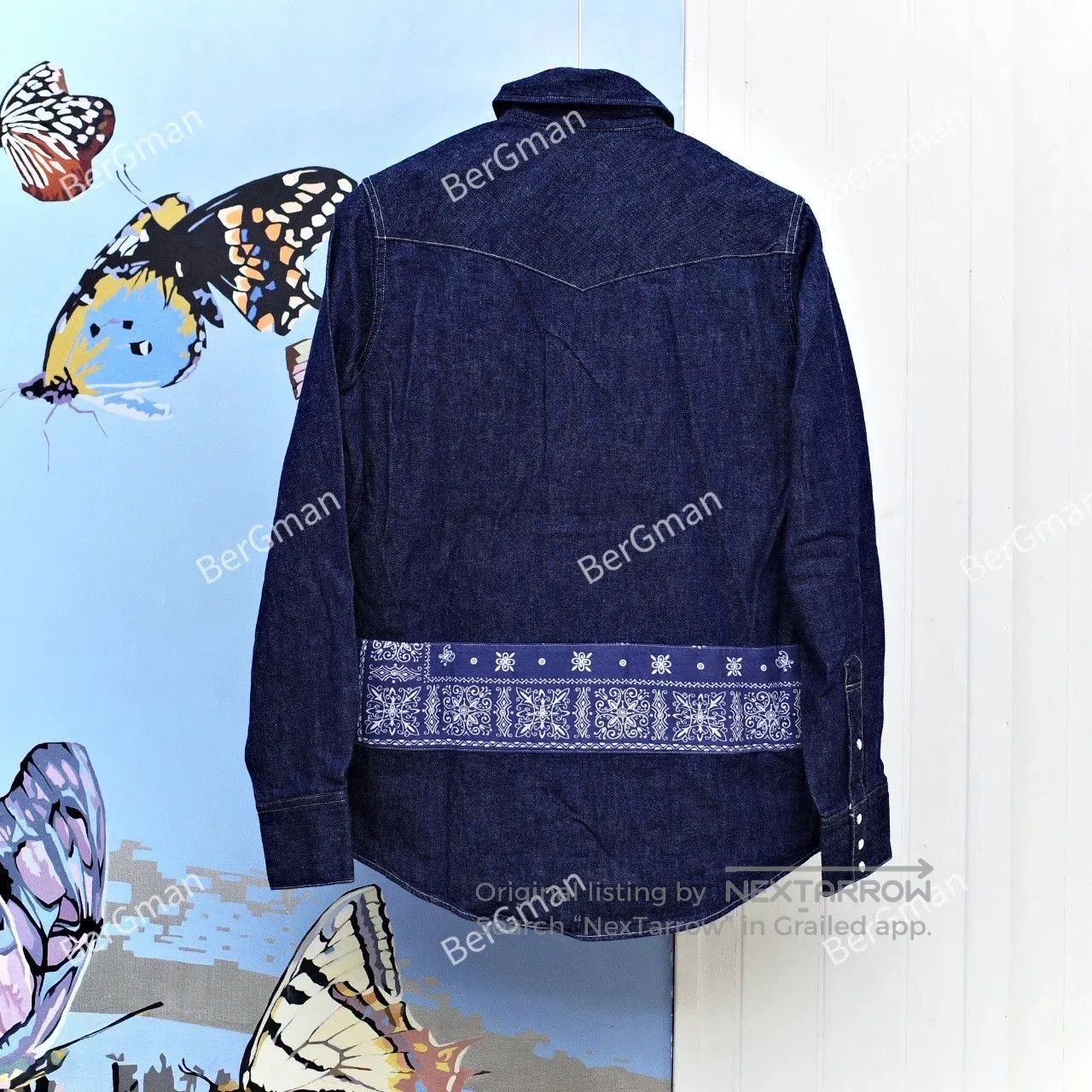 Visvim VISVIM 17AW BANDANA BORD Denim Shirt. Size US M / EU 48-50 / 2 - 2 Thumbnail