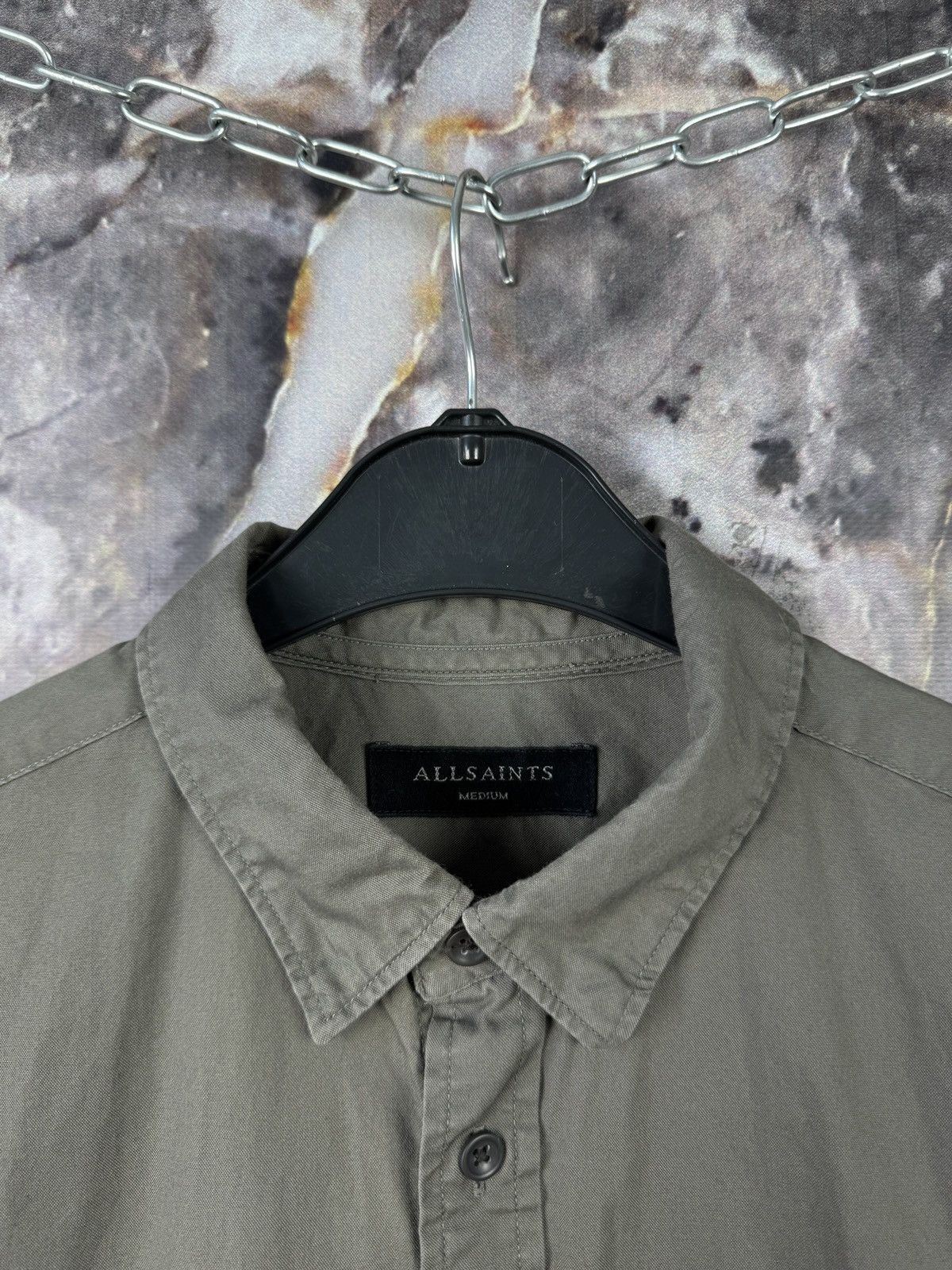 Allsaints Men’s Allsaints Remondo LS Shirt Button Up Size Medium Size US M / EU 48-50 / 2 - 6 Thumbnail