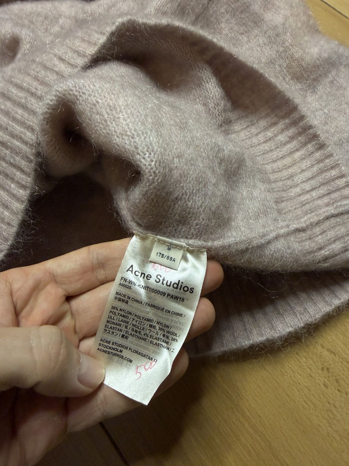 Acne Studios Acne studios wool turtleneck sweater mohair Size M / US 6-8 / IT 42-44 - 5 Thumbnail