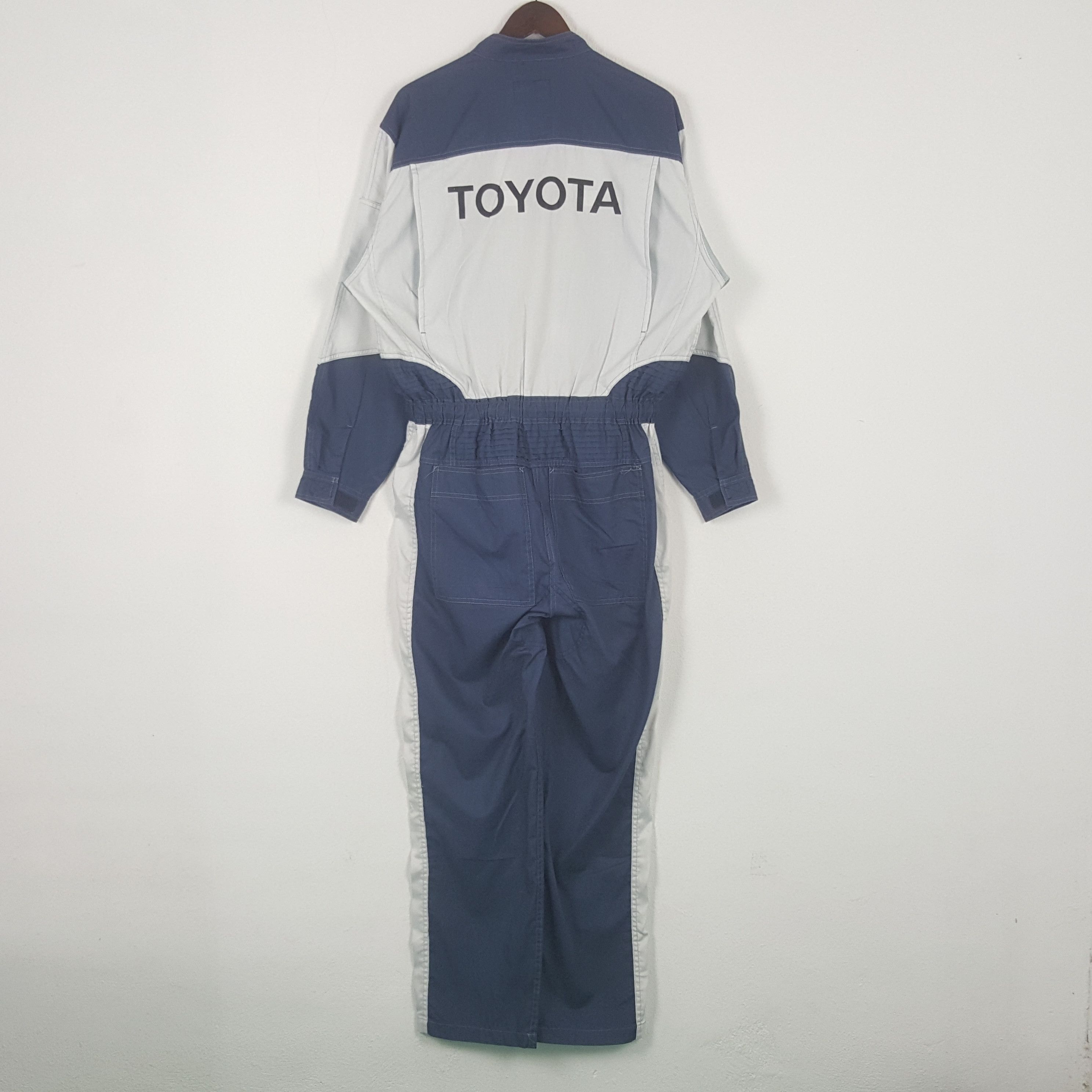 Sports Specialties Vintage Toyota Tecno Racing Coverall Jumpsuit Jacket Size US L / EU 52-54 / 3 - 1 Thumbnail