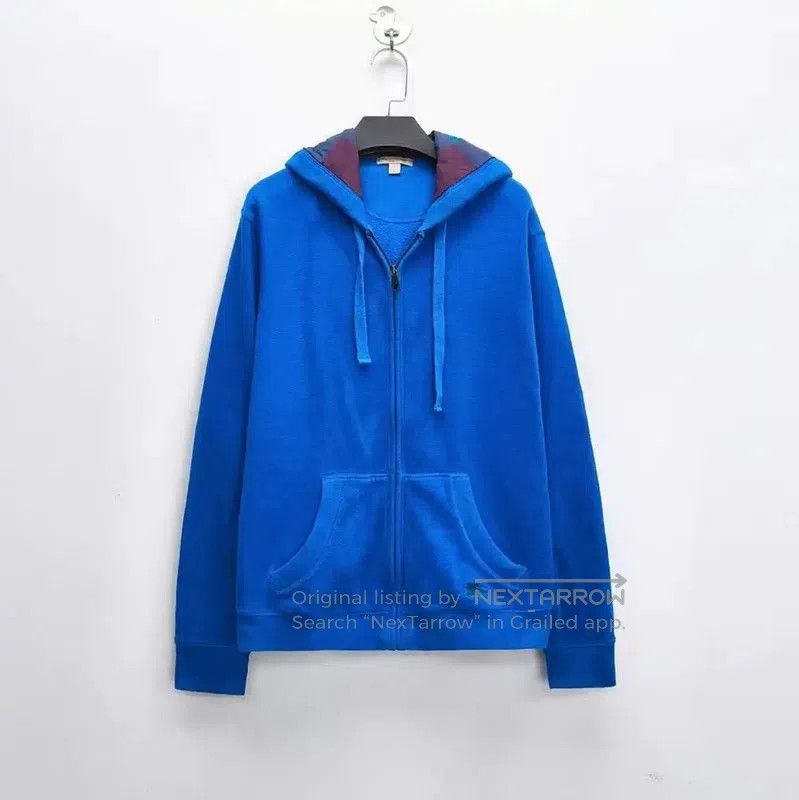 Burberry Burberry Blue Cotton Blend Embroidered Sweatshirt. Size M / US 6-8 / IT 42-44 - 1 Thumbnail