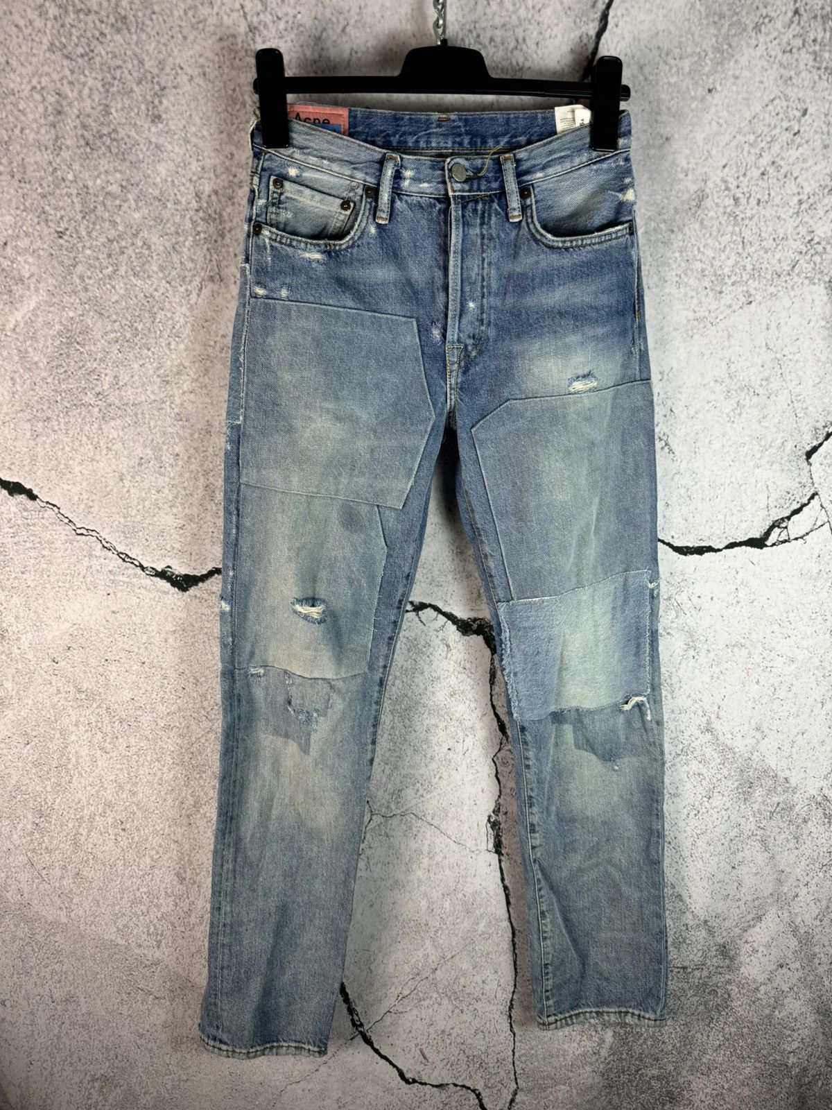 Acne Studios Acne studios 1997 vintage patch slim jeans designer quality Size US 26 / EU 42 - 1 Thumbnail