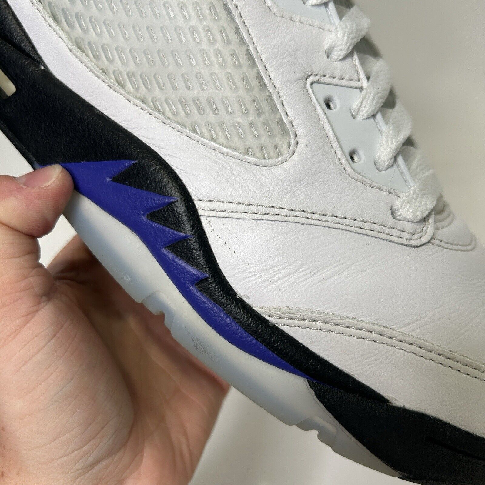 Nike Nike Air Jordan 5 Retro “Dark Concord” 2024 Size US 12 / EU 45 - 8 Thumbnail