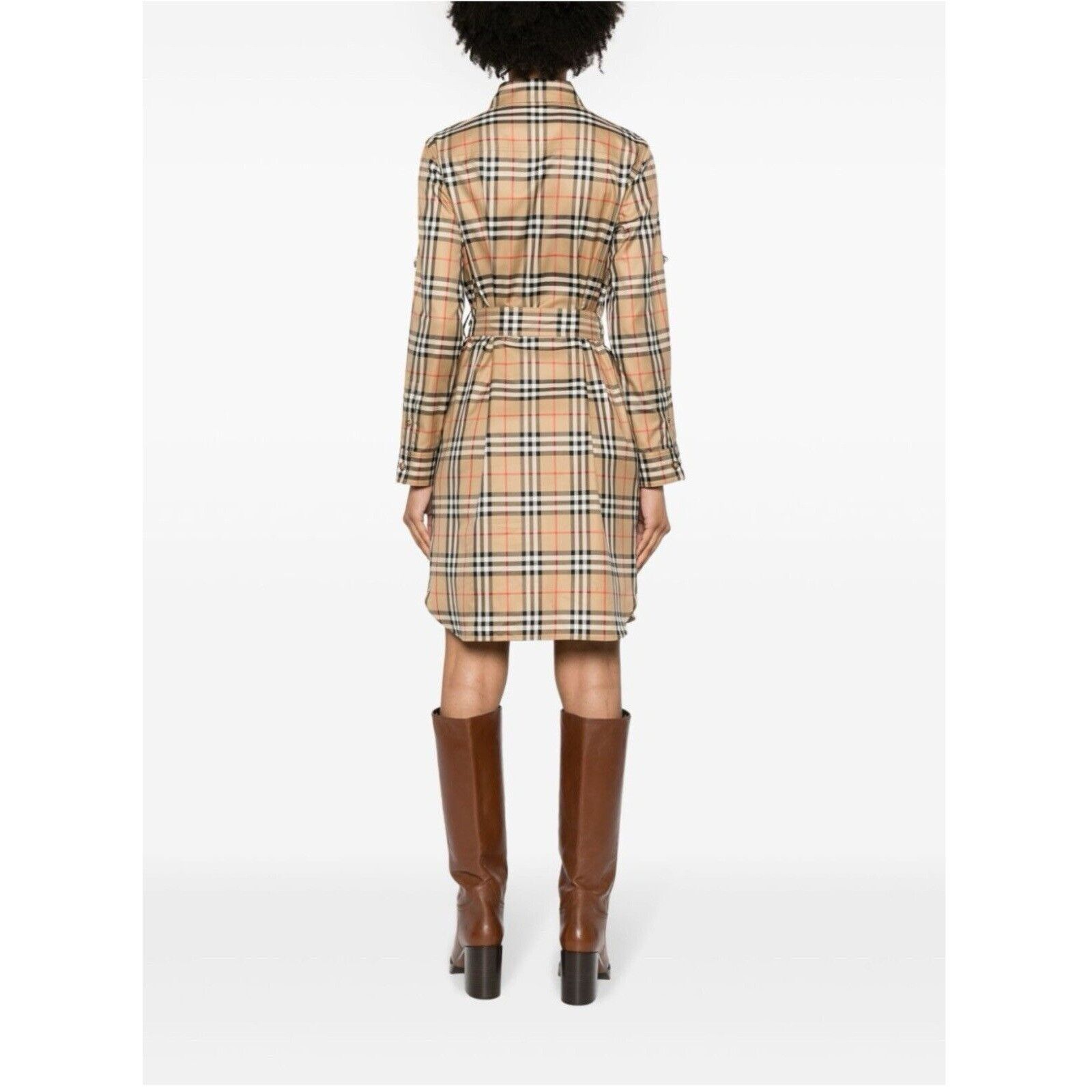 Burberry Burberry Vintage Check Pattern Shirt Dress New Size 2 Size XS / US 0-2 / IT 36-38 - 4 Thumbnail