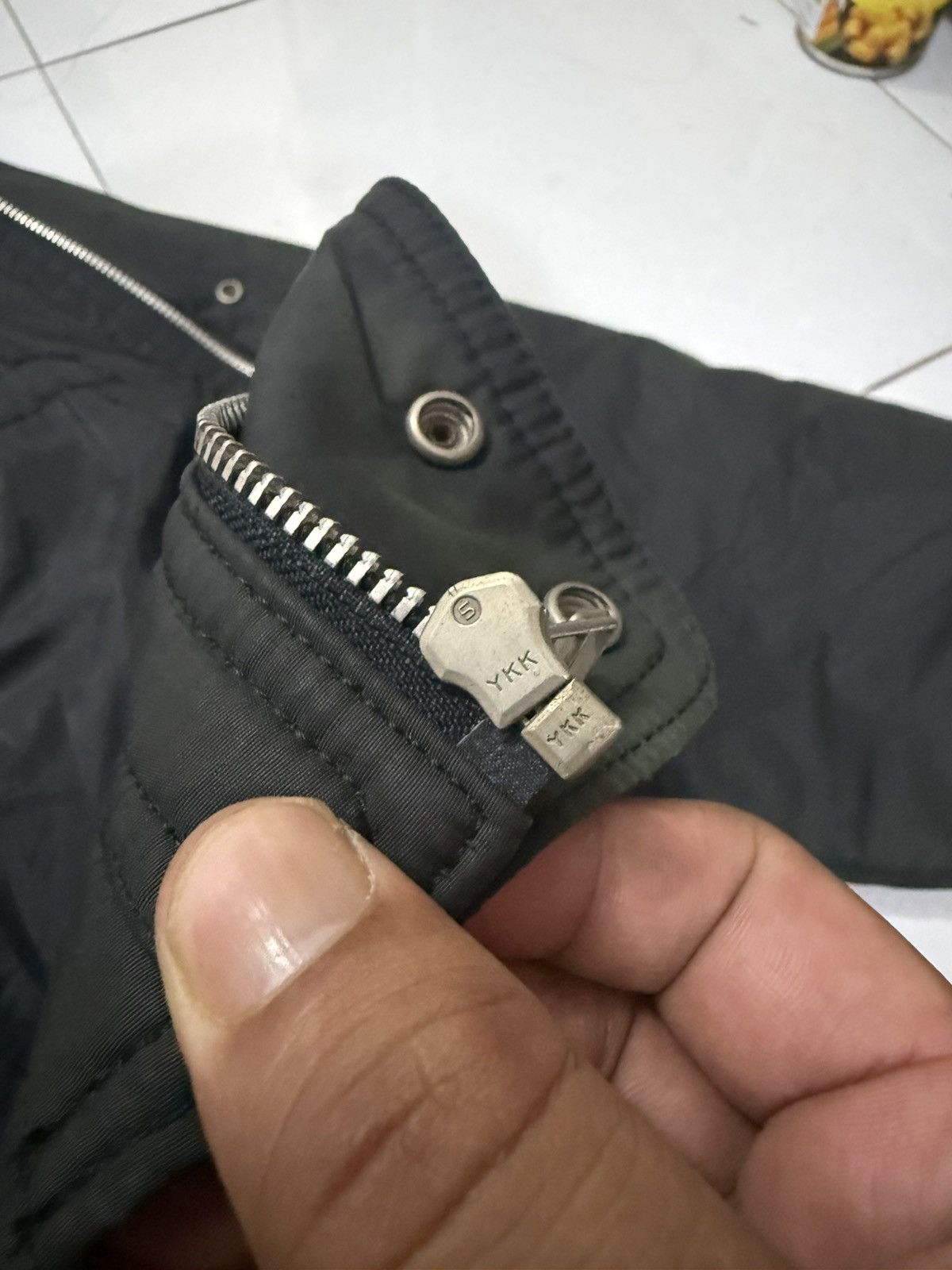United Colors Of Benetton 90’s UCOB Big Logo Bomber Distress Jacket Size US M / EU 48-50 / 2 - 11 Thumbnail