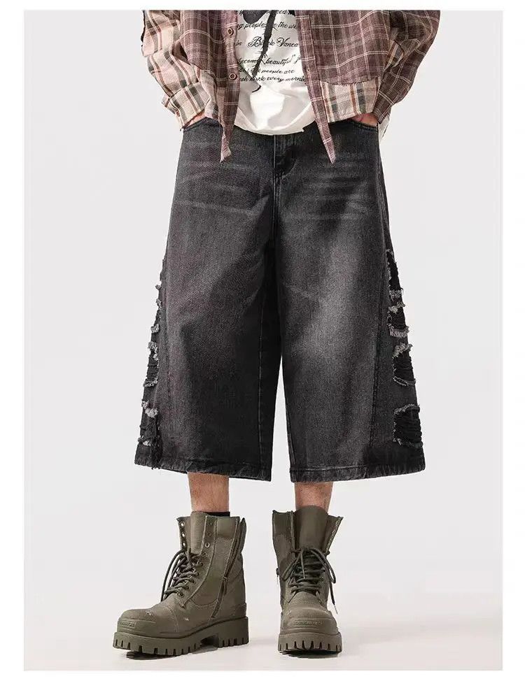 Designer × Japanese Brand Vintage Casual Loose Harajuku Shorts Size US 32 / EU 48 - 1 Thumbnail