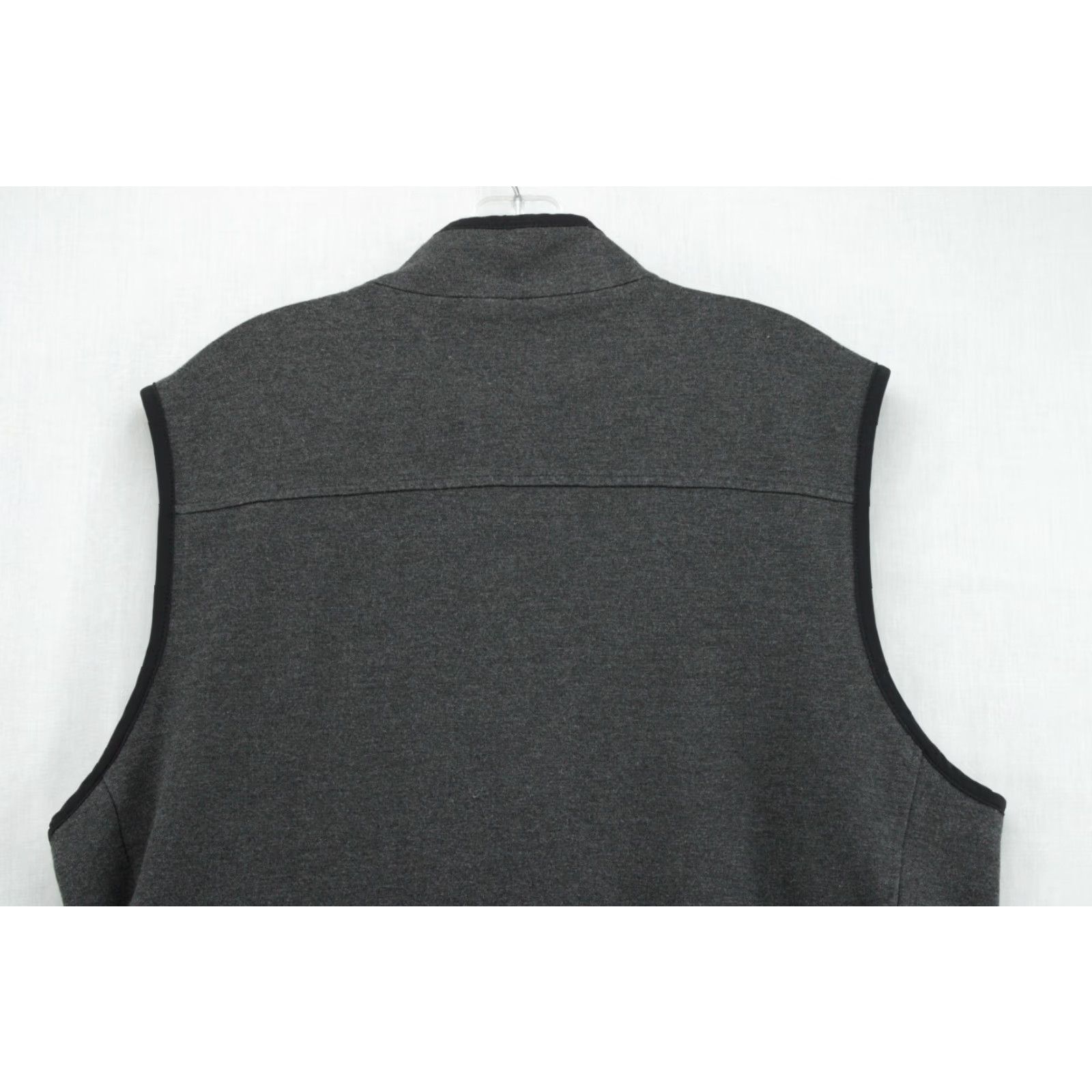 Mizzen+Main Mizzen+Main Bryant Vest Mens XL Gray Full Zip Performance Stretch Outdoors Vest Size US XL / EU 56 / 4 - 4 Thumbnail
