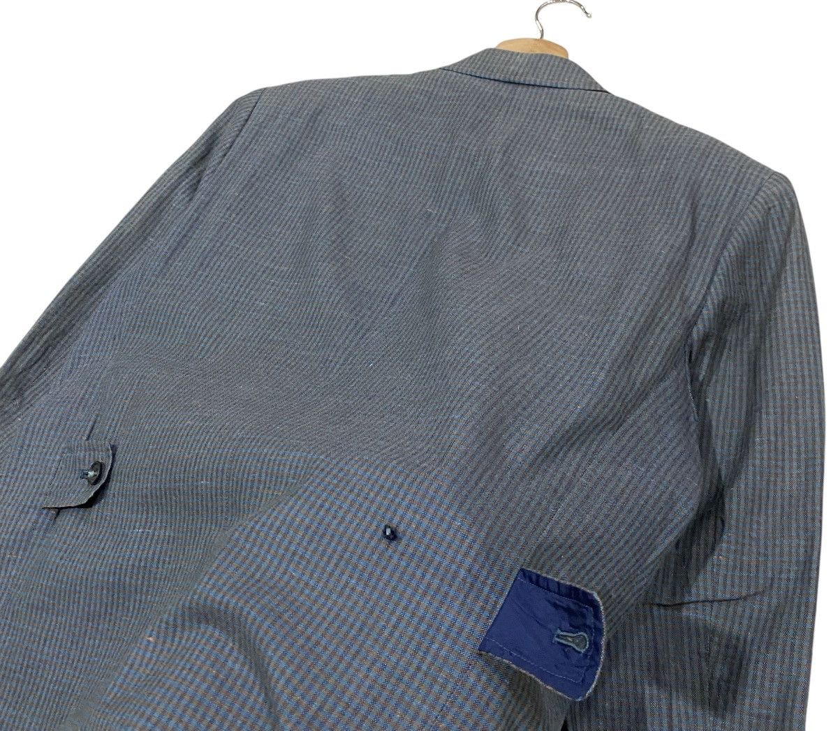 Christian Dior Monsieur × Designer VINTAGE CHRISTIAN DIOR GINGHAM COATS BLAZER Size US S / EU 44-46 / 1 - 9 Thumbnail