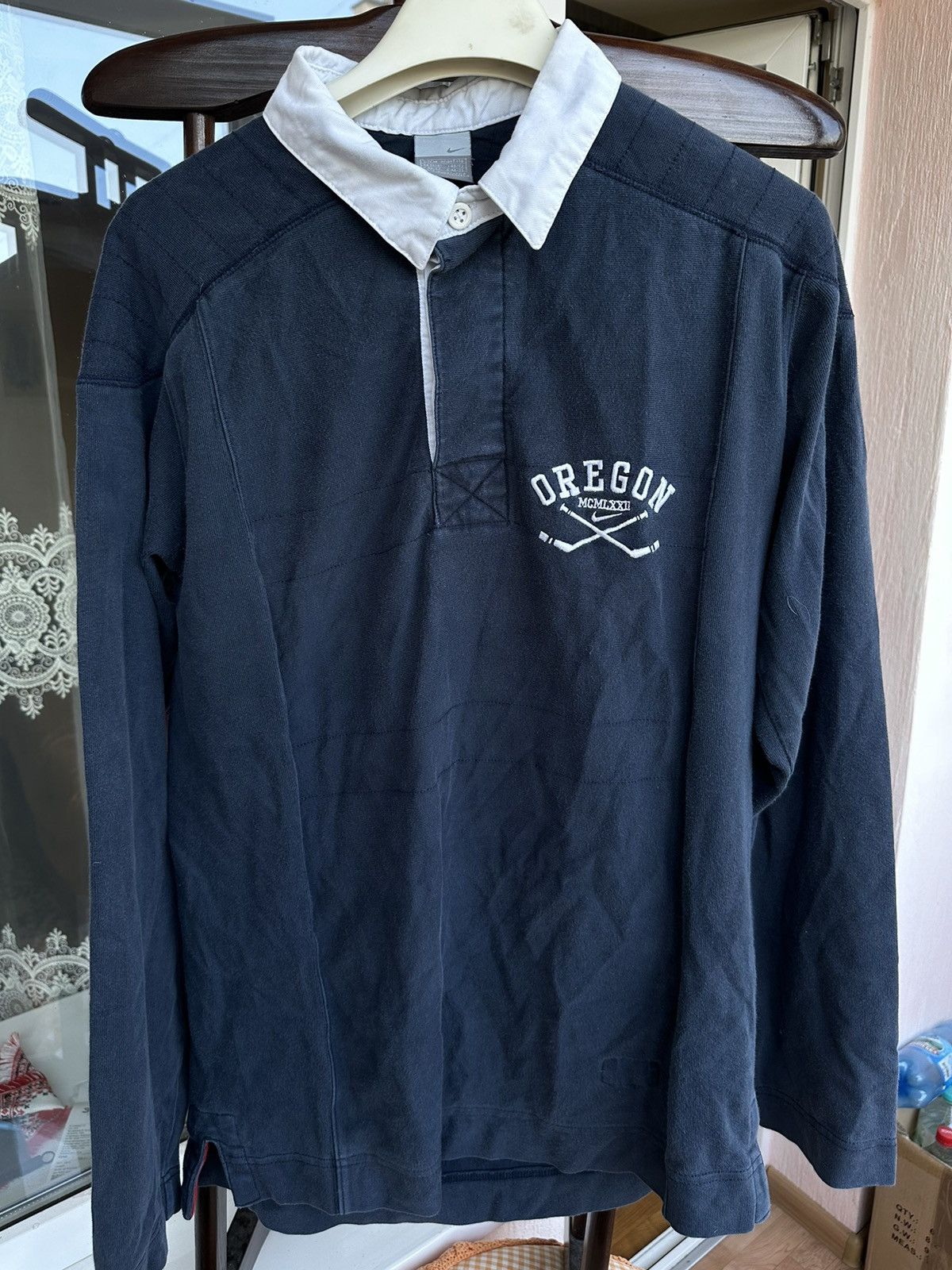 Vintage Vintage Rare Nike Sportswear Rugby Oregon Size M Size US M / EU 48-50 / 2 - 1 Thumbnail