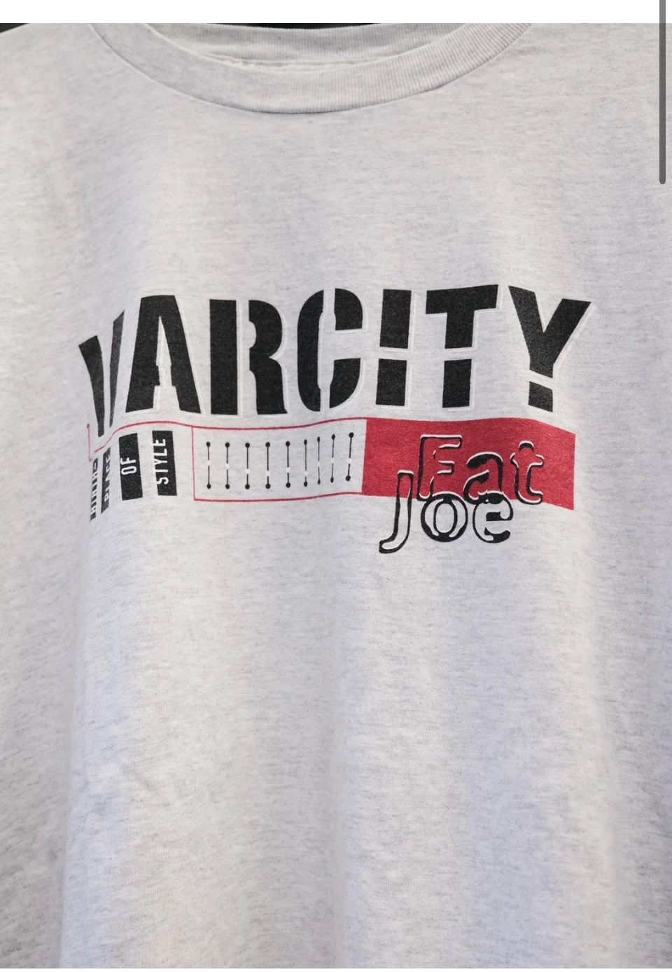 Vintage ‘00s fat Joe “Varcity” Rap Tee Size US XXL / EU 58 / 5 - 3 Thumbnail