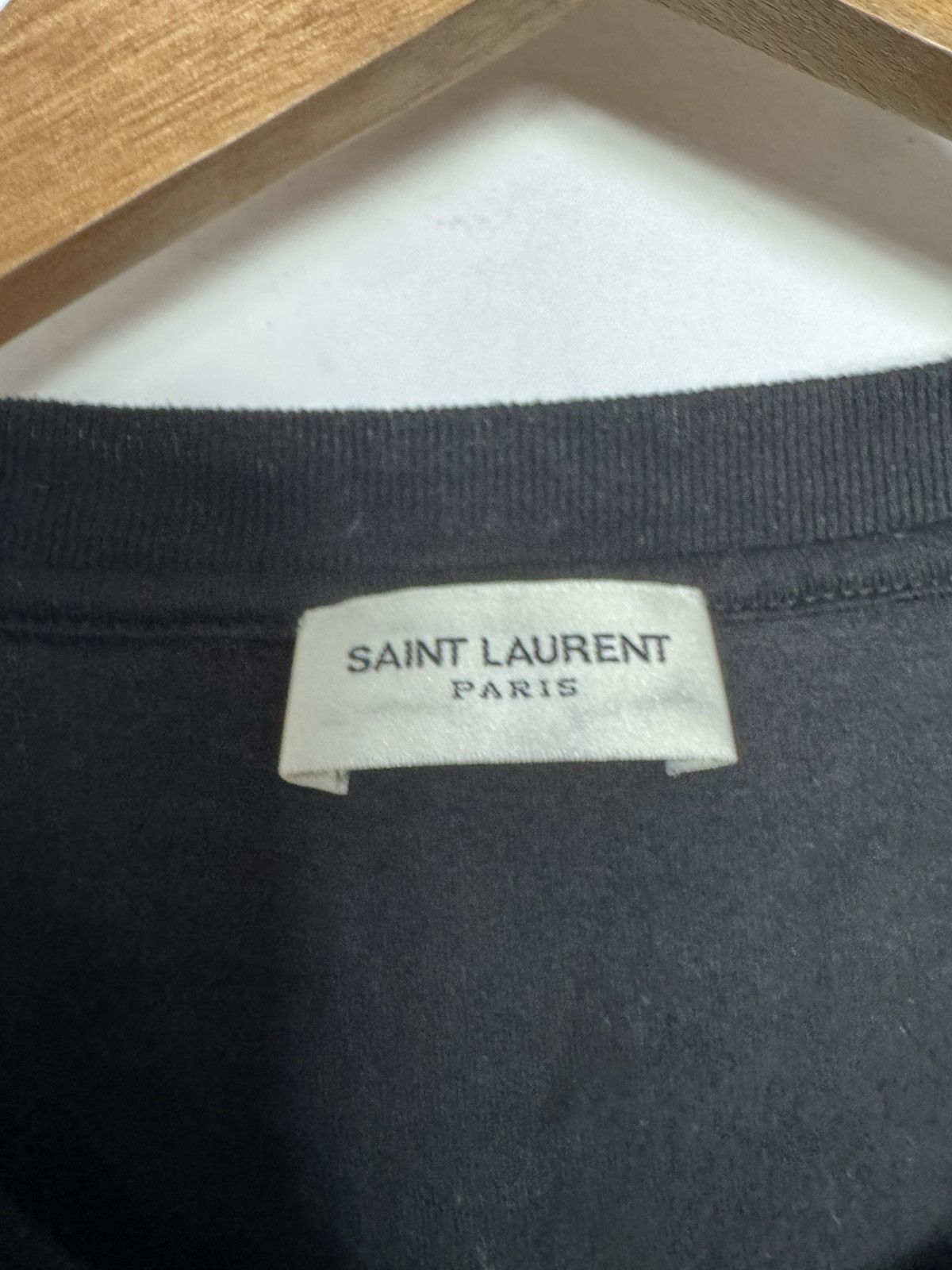 Saint Laurent Paris Oversized Metallic Logo T Size US S / EU 44-46 / 1 - 3 Thumbnail