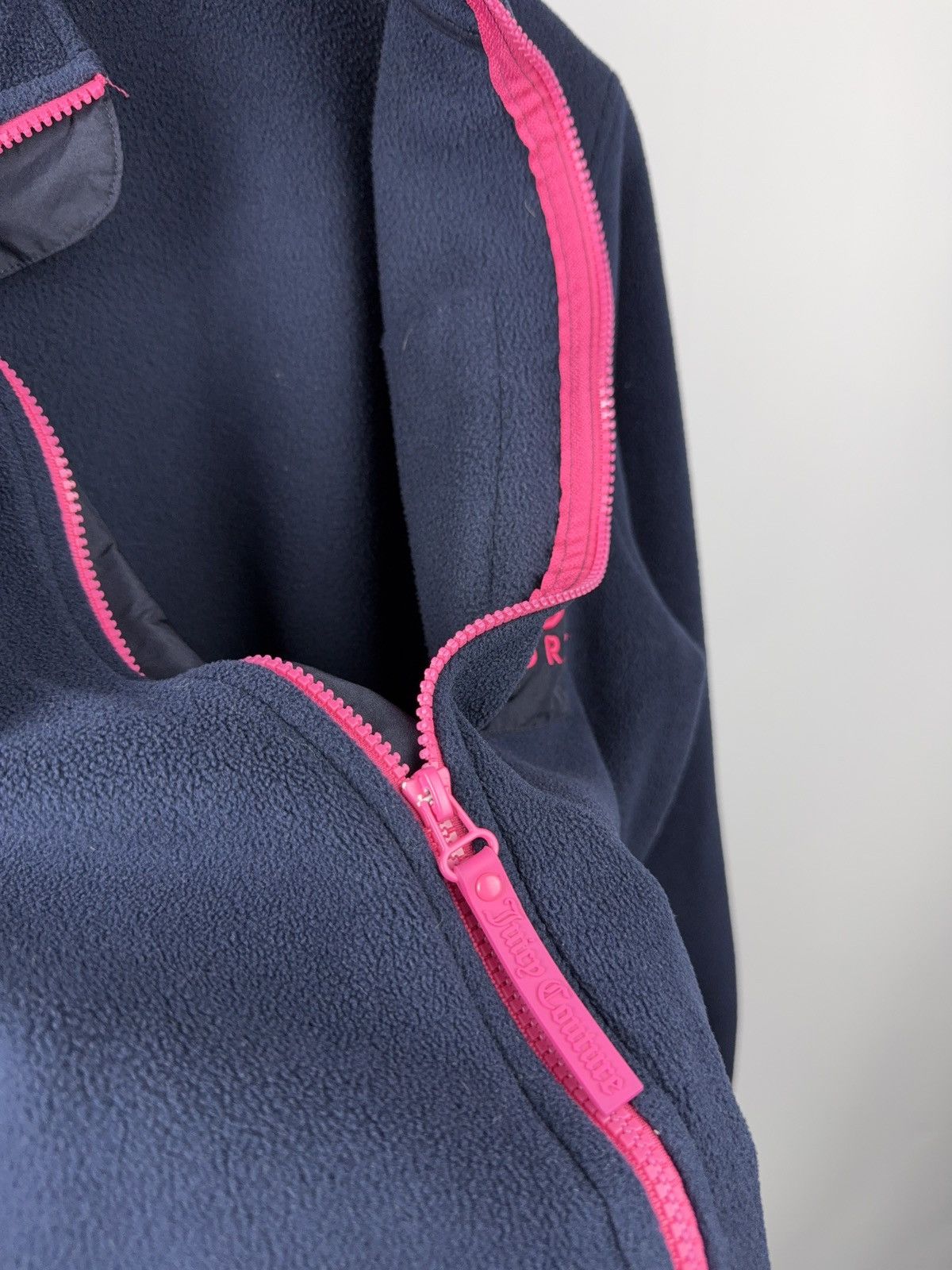 Juicy Couture 00s Y2K Juicy Couture Sport Fleece Zip Jacket Logo Pocket Size M / US 6-8 / IT 42-44 - 5 Thumbnail
