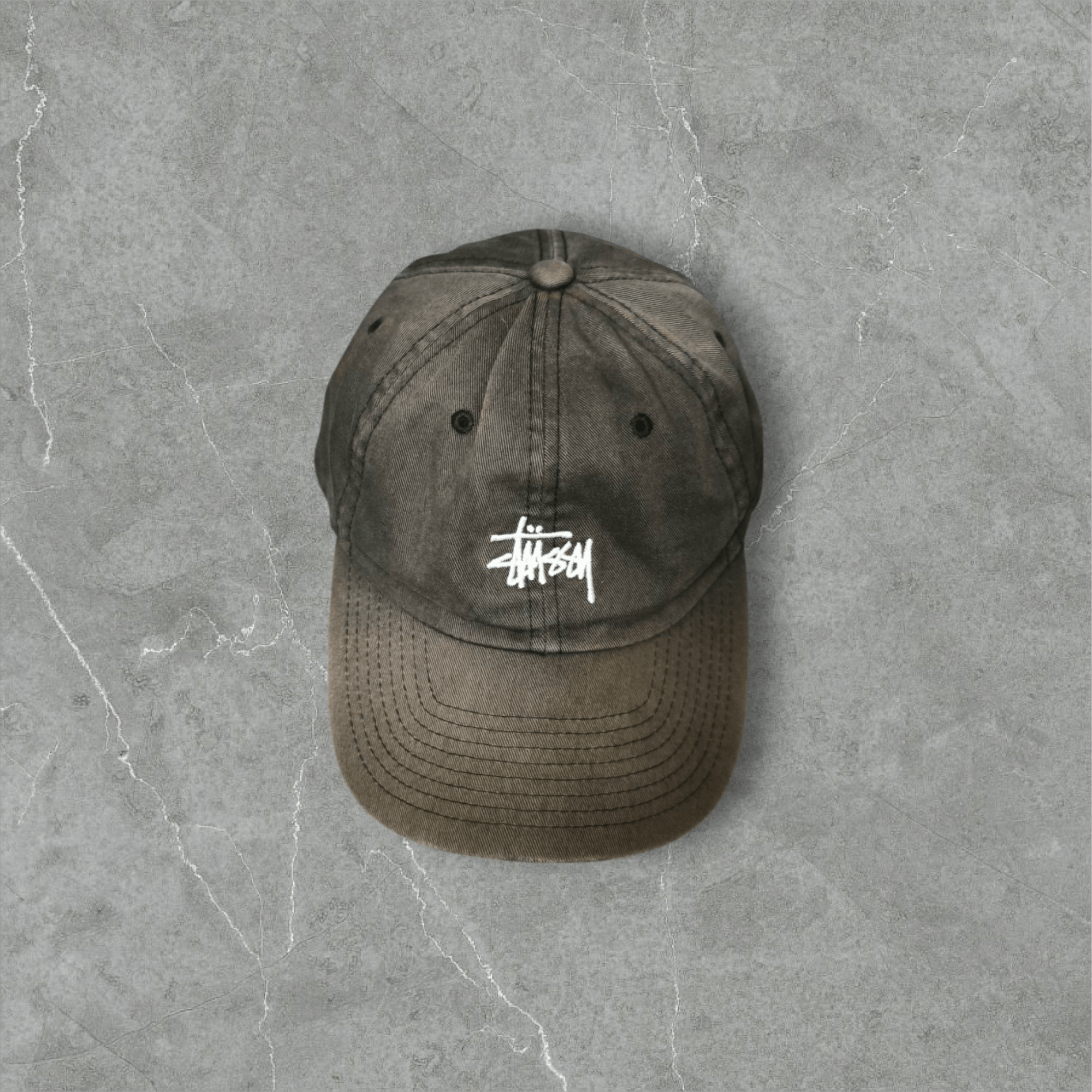 Stussy Black Dad Cap Size ONE SIZE - 5 Thumbnail