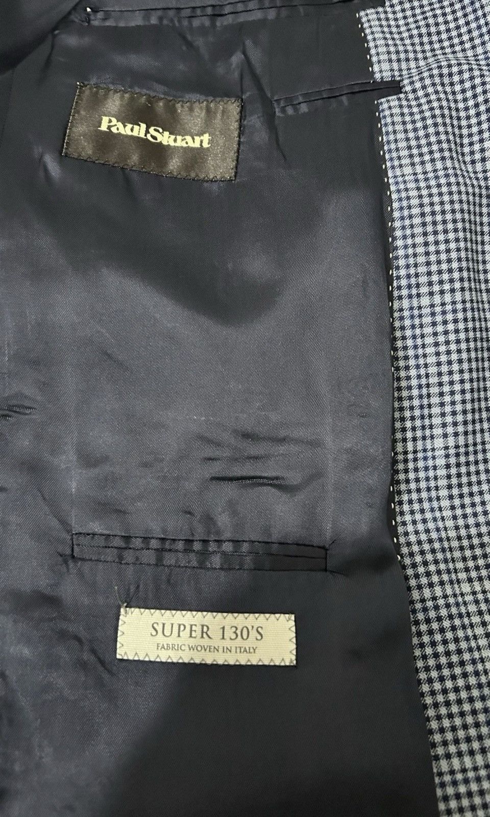 Paul Stuart Paul Stuart Fit Blue Check Jacket Item Size 42 Size 42R - 8 Thumbnail