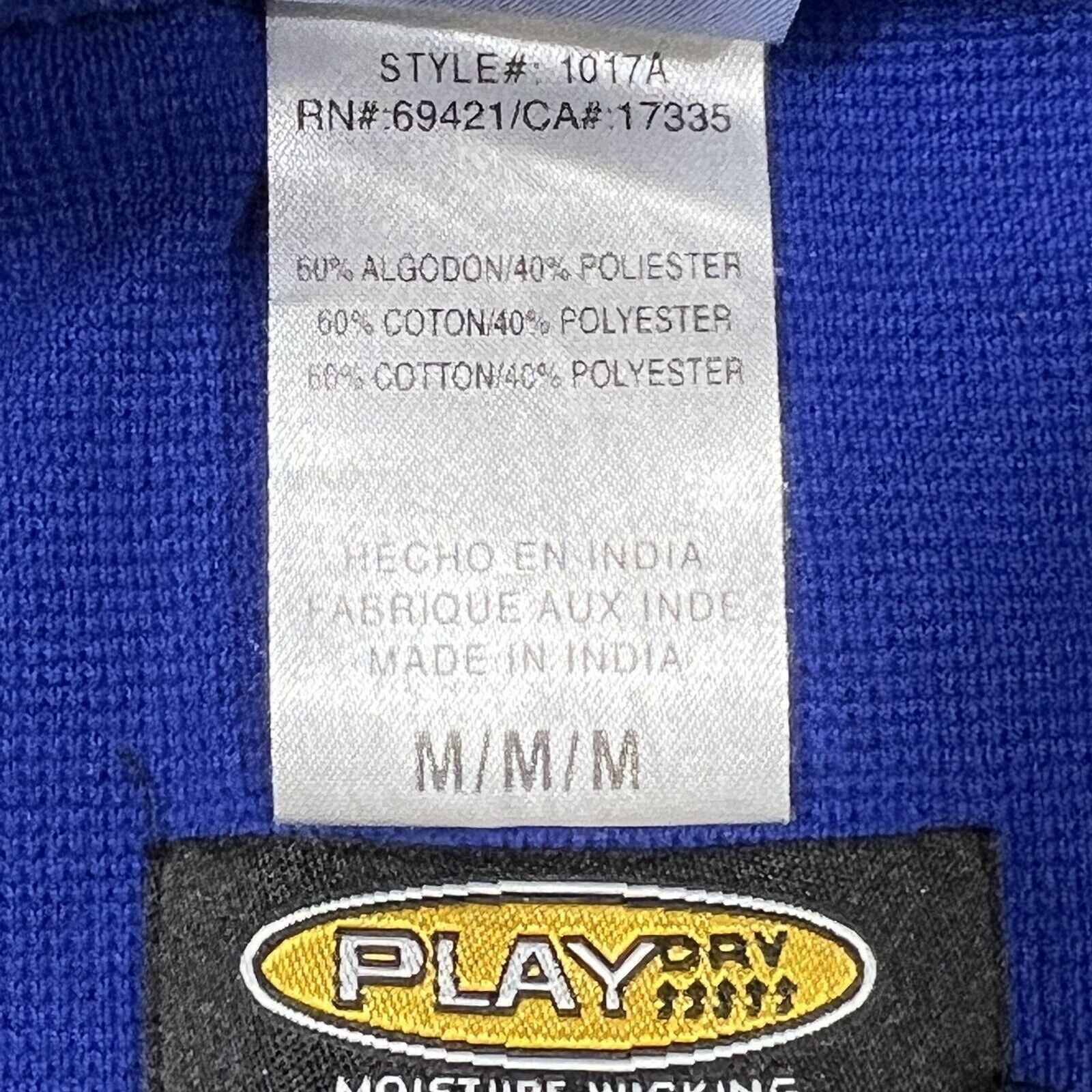 Reebok Reebok NFL New York Giants Loose Fit Short Sleeve Polo Size US M / EU 48-50 / 2 - 12 Thumbnail