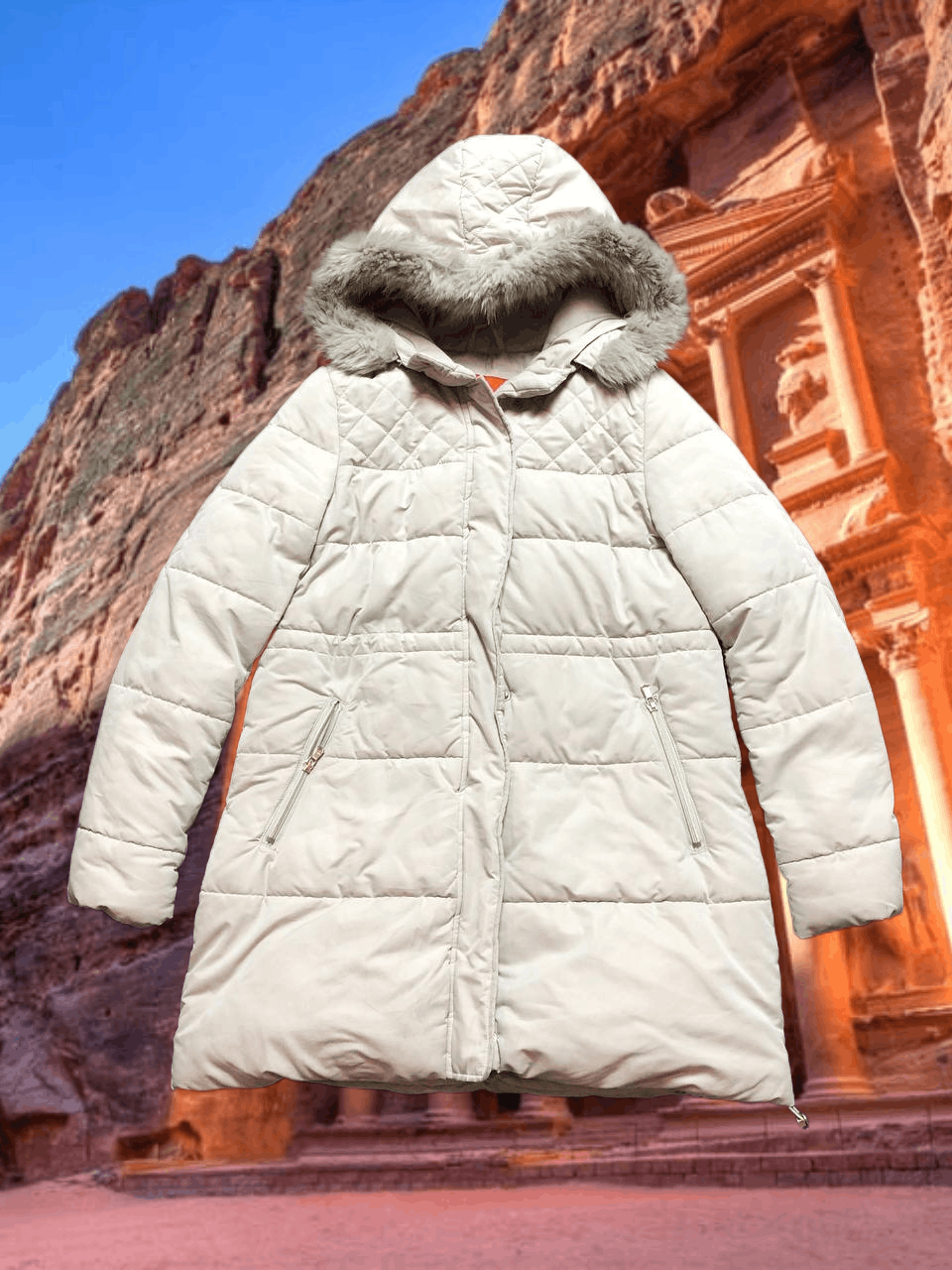 Guess Vintage Down Jacket Y2K Guess Los Angeles streetwear Size S / US 4 / IT 40 - 1 Thumbnail