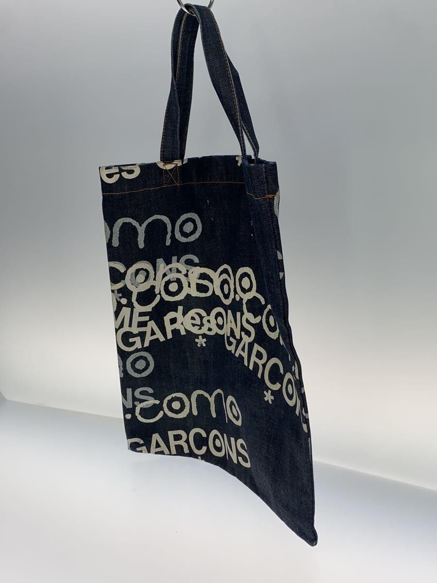 Comme des Garcons × Junya Watanabe Denim Logo Tote Bag Size ONE SIZE - 2 Thumbnail