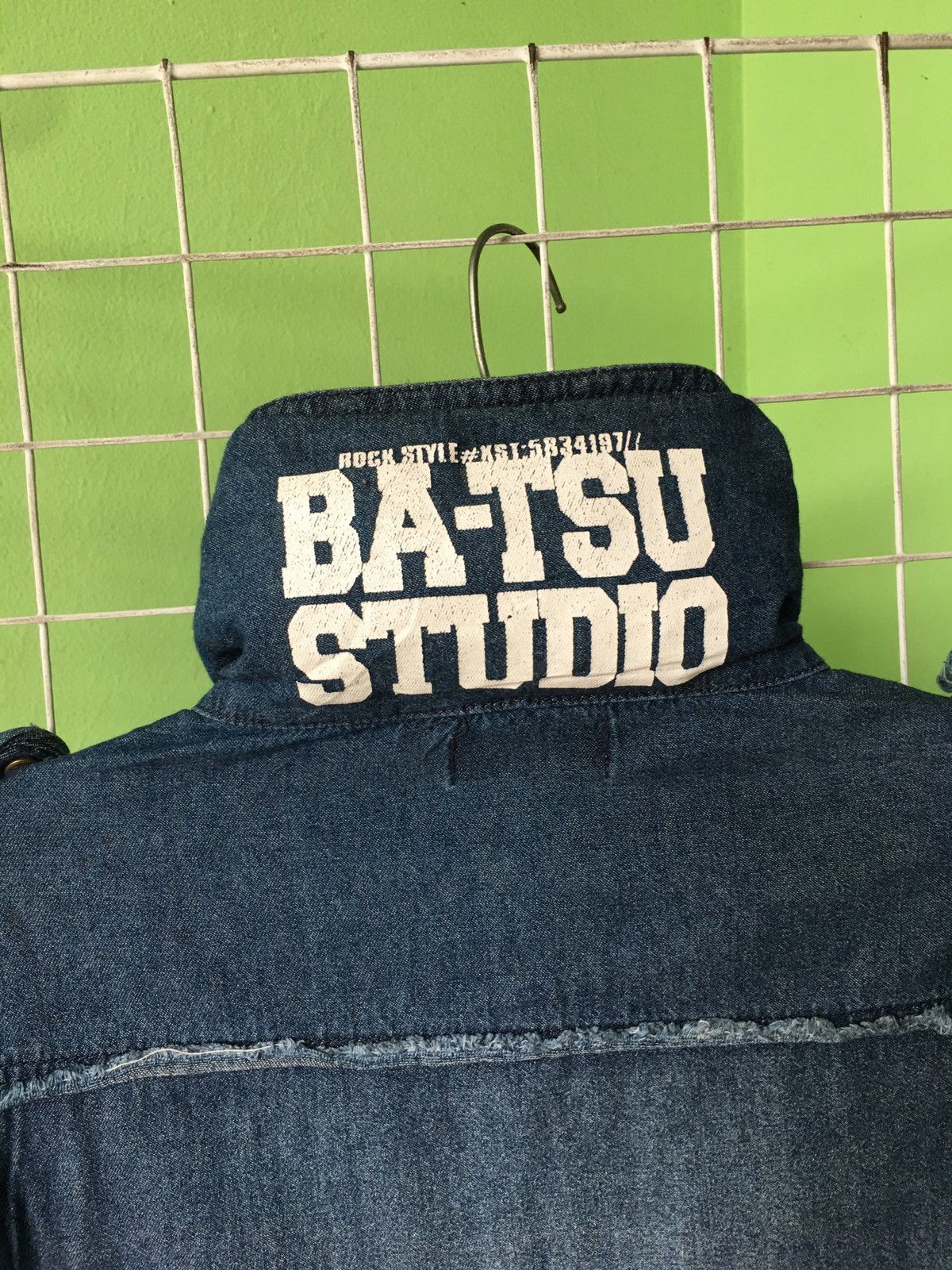 Japanese Brand 2000s Ba-tsu Studio Distressed Bono Size US M / EU 48-50 / 2 - 7 Thumbnail