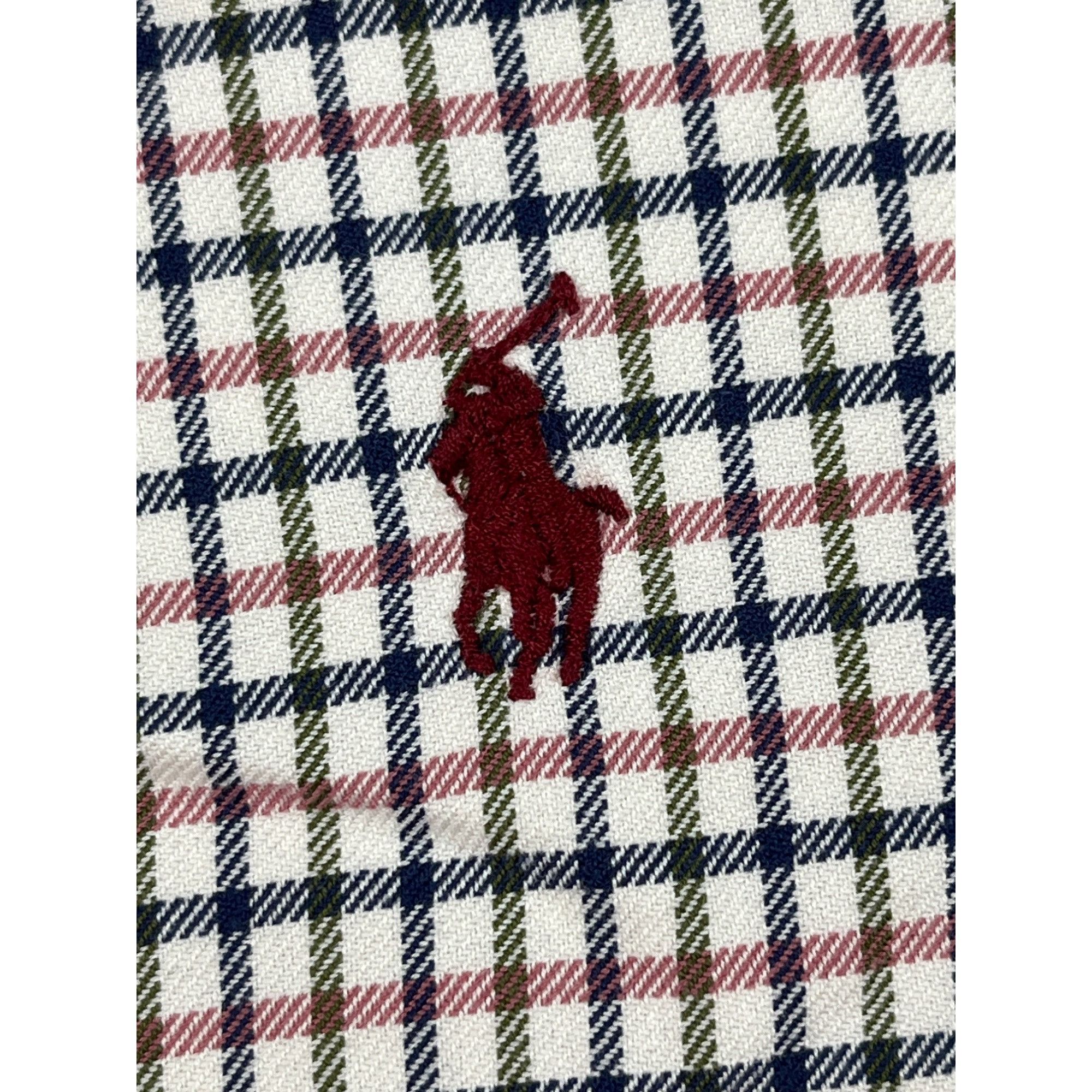 Ralph Lauren Ralph Lauren SKU 514 Mens Plaid Long Sleeve Button Up Shirt Size US L / EU 52-54 / 3 - 10 Thumbnail