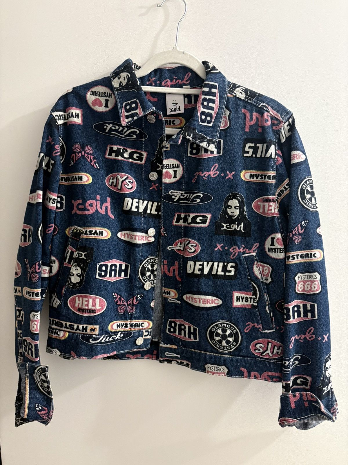 Hysteric Glamour Hysteric Glamour x Xgirl denim jacket | Grailed