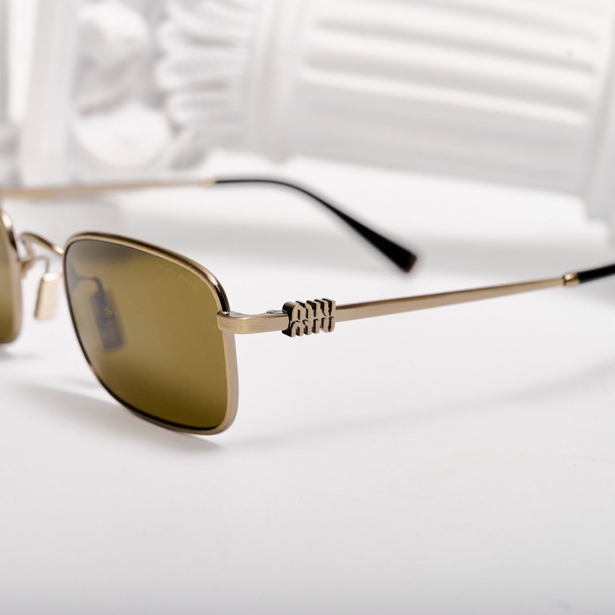 Miu Miu MIU MIU 0MU A53S 26C09Z SUNGLASSES Size ONE SIZE - 3 Thumbnail