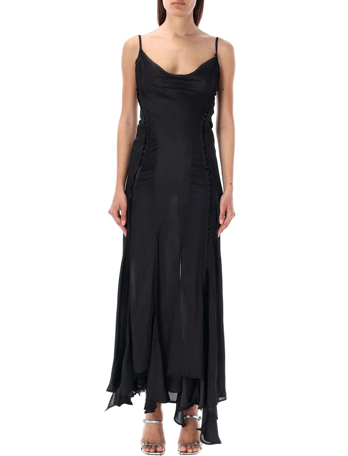 Y/Project $1290 Y/Project Hook and Eye Slip Maxi Dress Size XS / US 0-2 / IT 36-38 - 2 Thumbnail