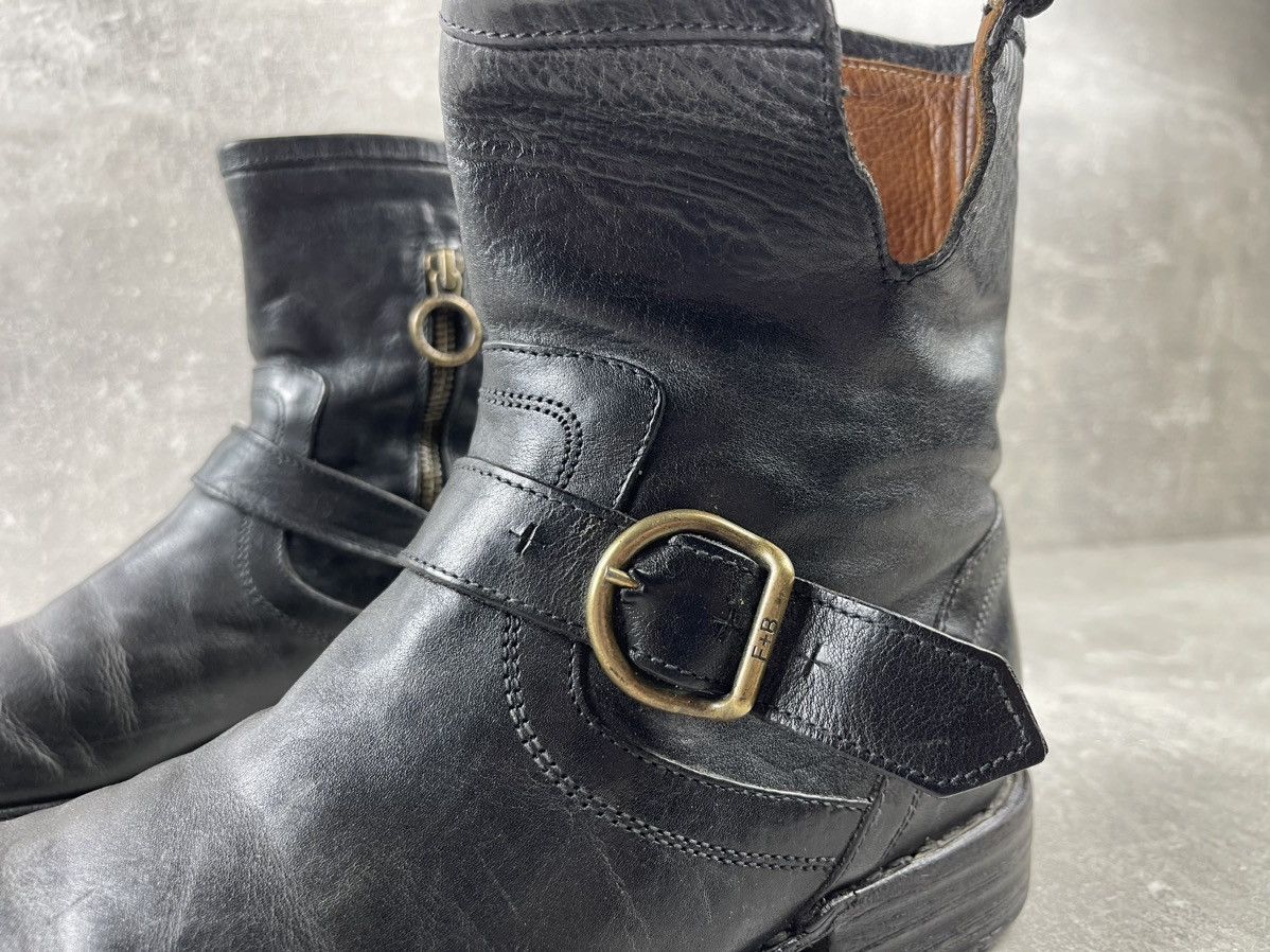 Fiorentini + Baker × Vintage Fiorenti + Baker Avant Garde Leather Lace Brown Hight Boots Size US 8 / IT 38 - 8 Thumbnail