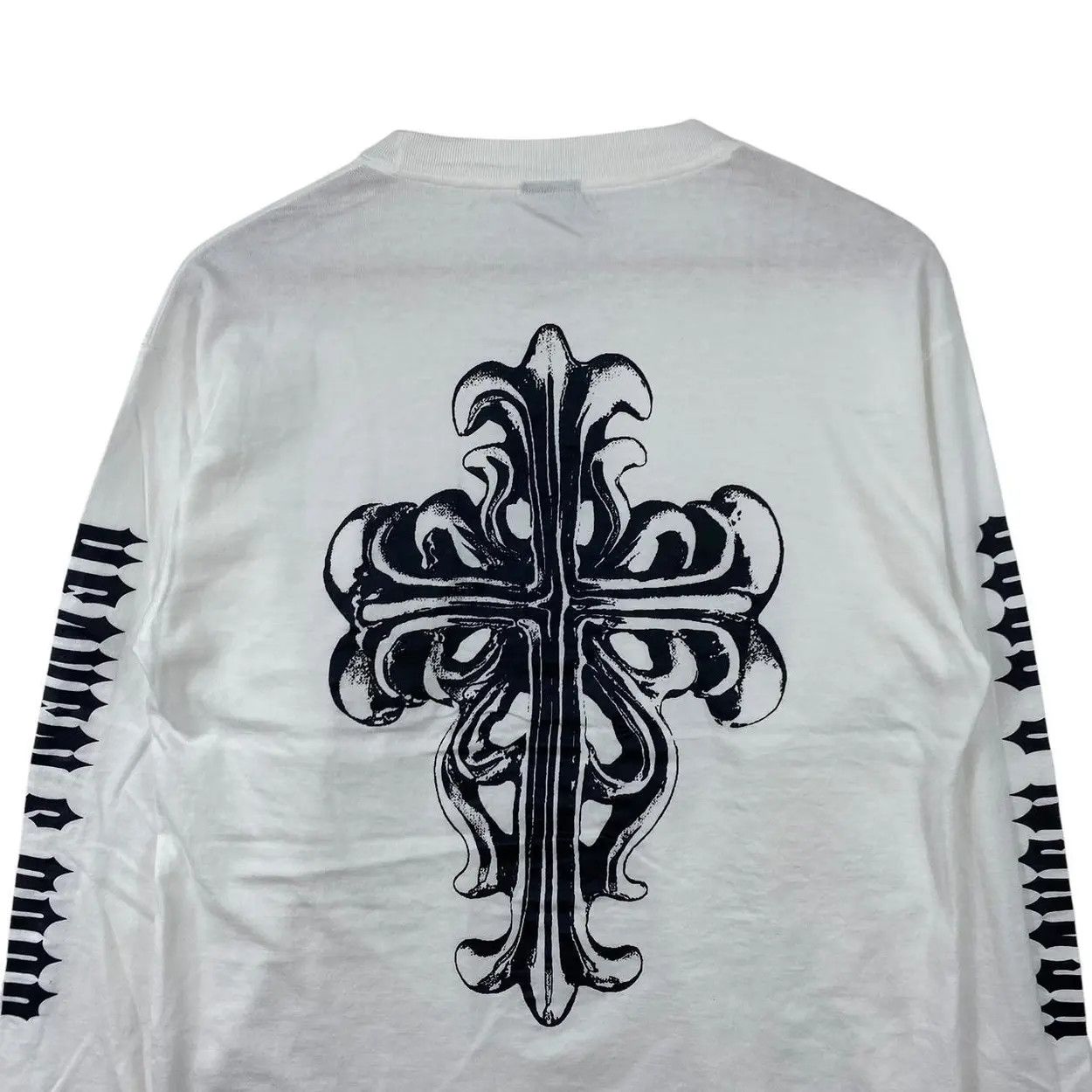 Other Vintage COLLINS USA Cross Pendant Tattoo Punk Tee Shirt Top Size US L / EU 52-54 / 3 - 4 Thumbnail