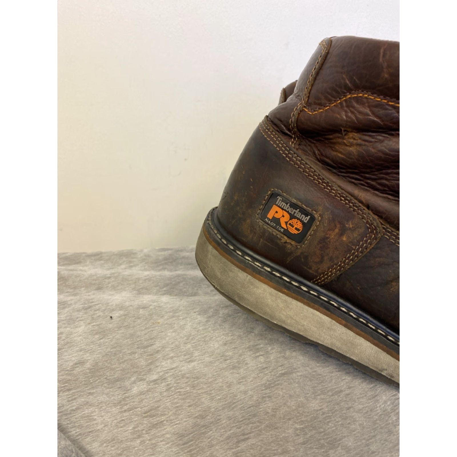 Timberland Timberland Pro Gridworks Alloy Safety Toe Boots Men's Size 13 Brown 0686 Size US 13 / EU 46 - 2 Thumbnail
