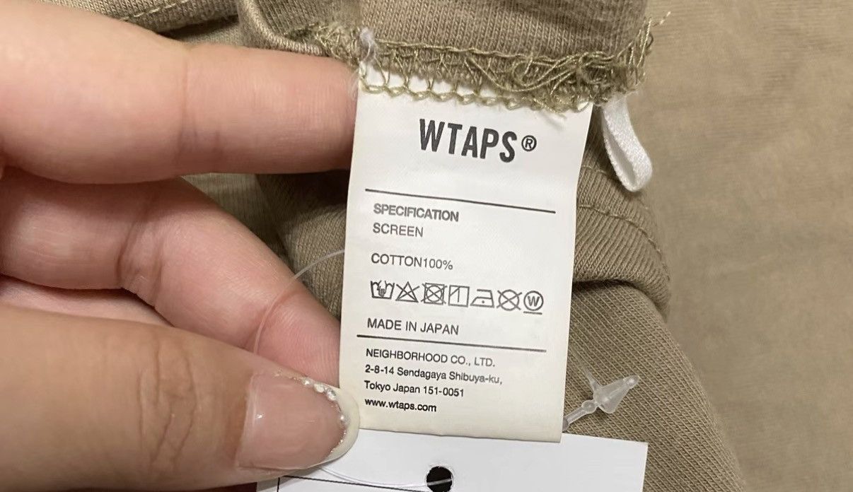 Wtaps WTAPS Logo Short Sleeve T-shirt J16 Size US S / EU 44-46 / 1 - 5 Thumbnail