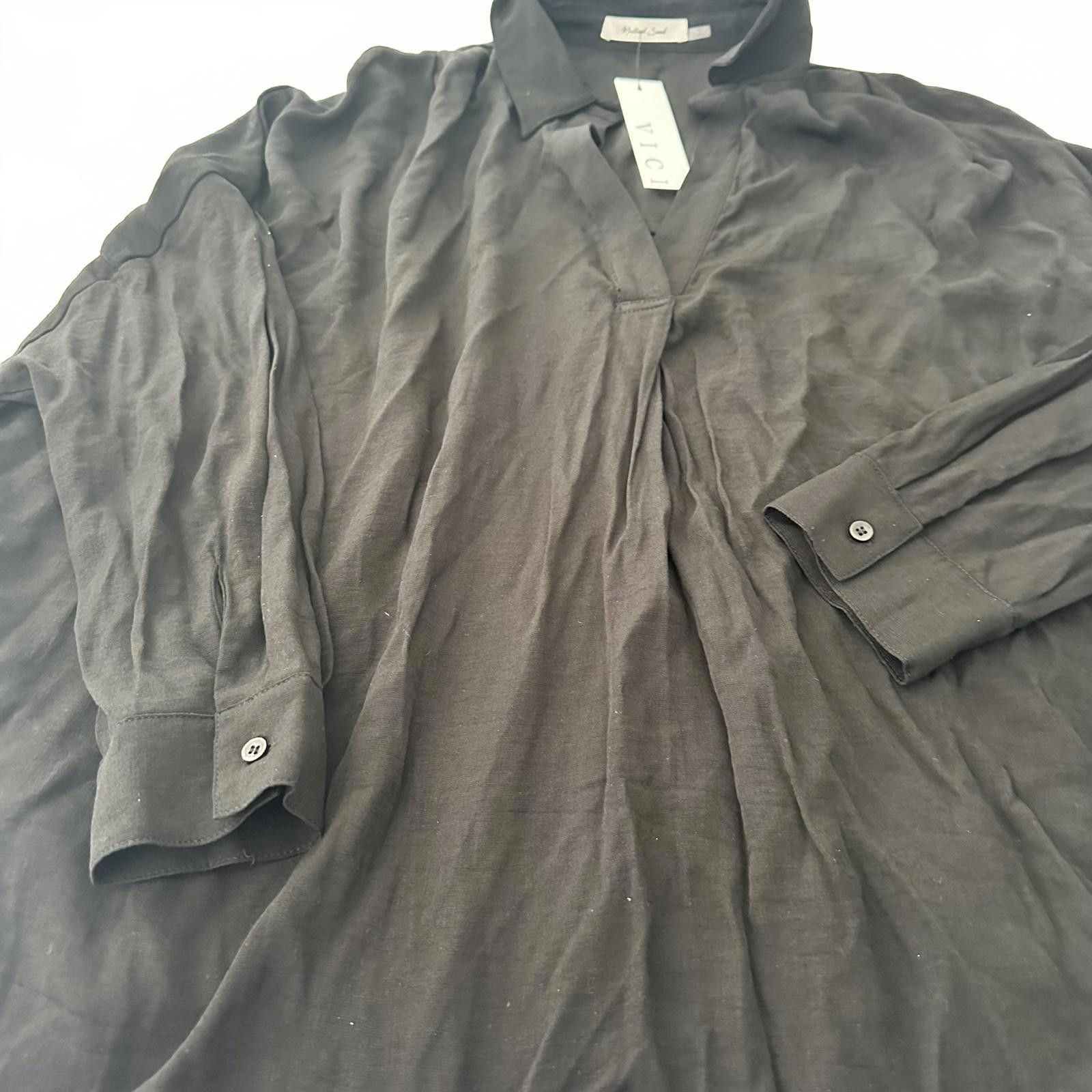 Designer VICI Casual Button-Up Blouse - Size L - Size L / US 10 / IT 46 - 3 Thumbnail