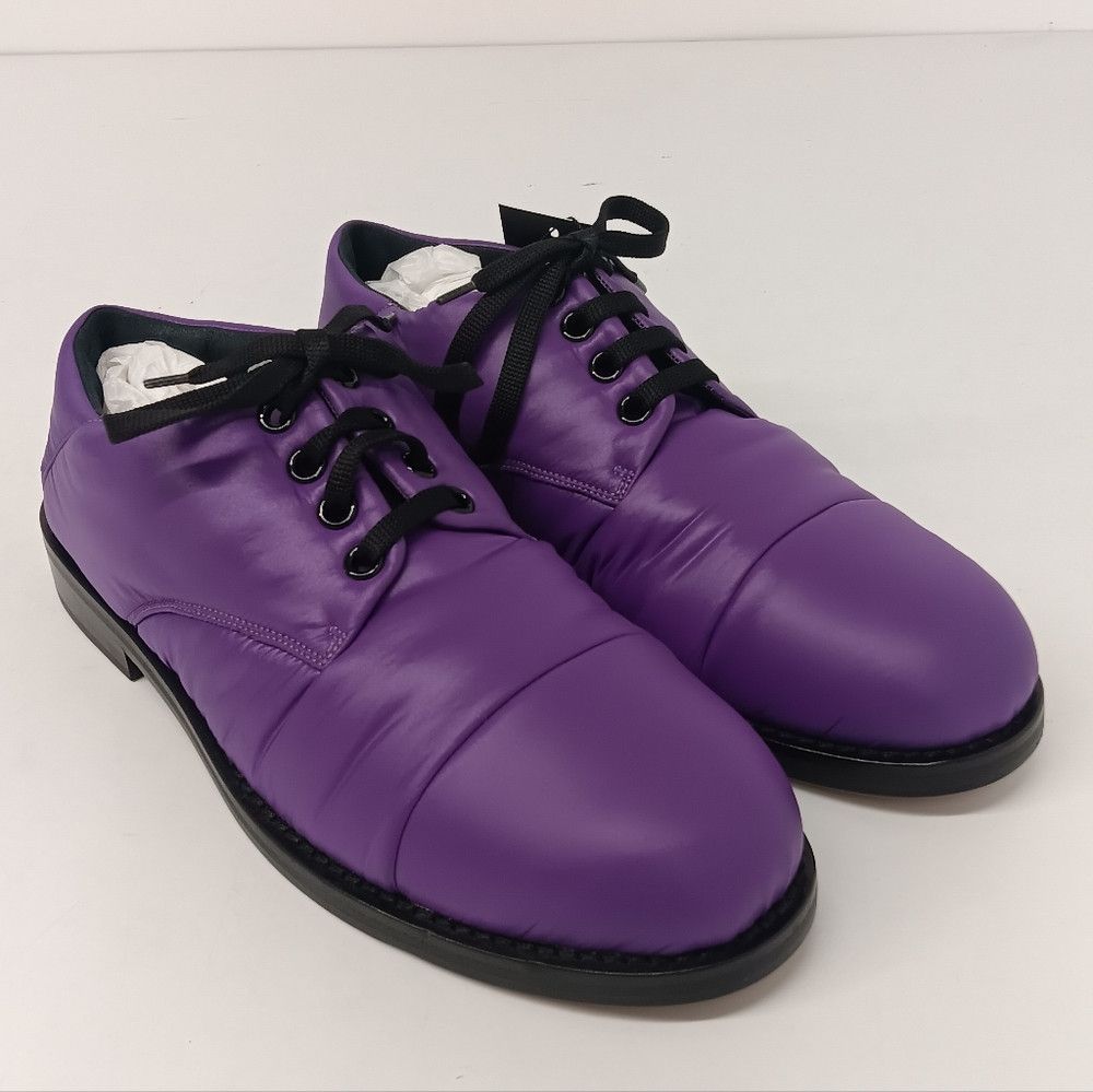 Marni Marni Men's Purple Padded Nylon Oxford Shoes - EU44/US11 Size US 11 / EU 44 - 2 Thumbnail
