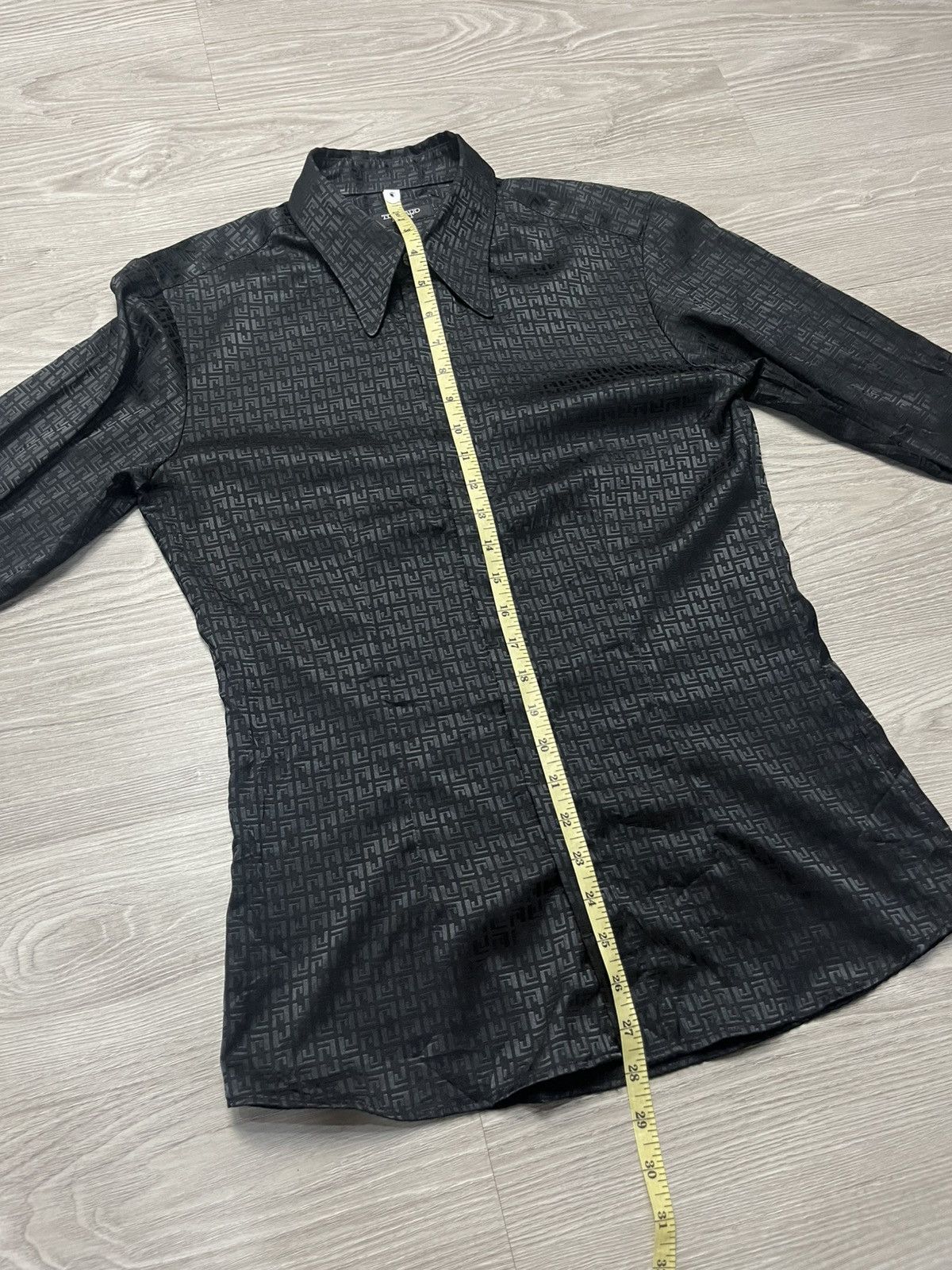 Tornado Mart Tornado Mart Monogram Black Shirt Size US M / EU 48-50 / 2 - 8 Thumbnail