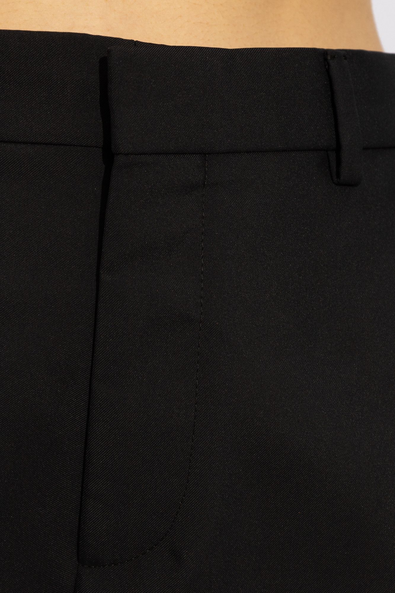 Gucci o1la5ras0526 Techno Gabardine Shorts in Black Size 26" / US 2 / IT 38 - 5 Thumbnail