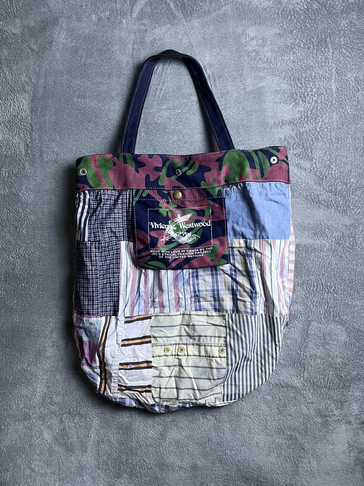 Vivienne Westwood Vivienne westwood - Anglomania Orb logo tote bag Size ONE SIZE - 4 Thumbnail