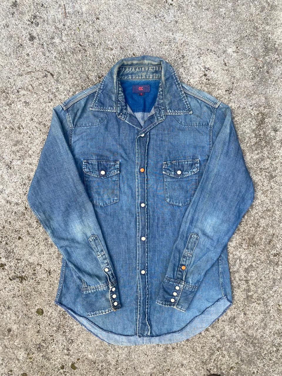 45rpm 45rpm Denim Western Shirt Size US M / EU 48-50 / 2 - 1 Thumbnail