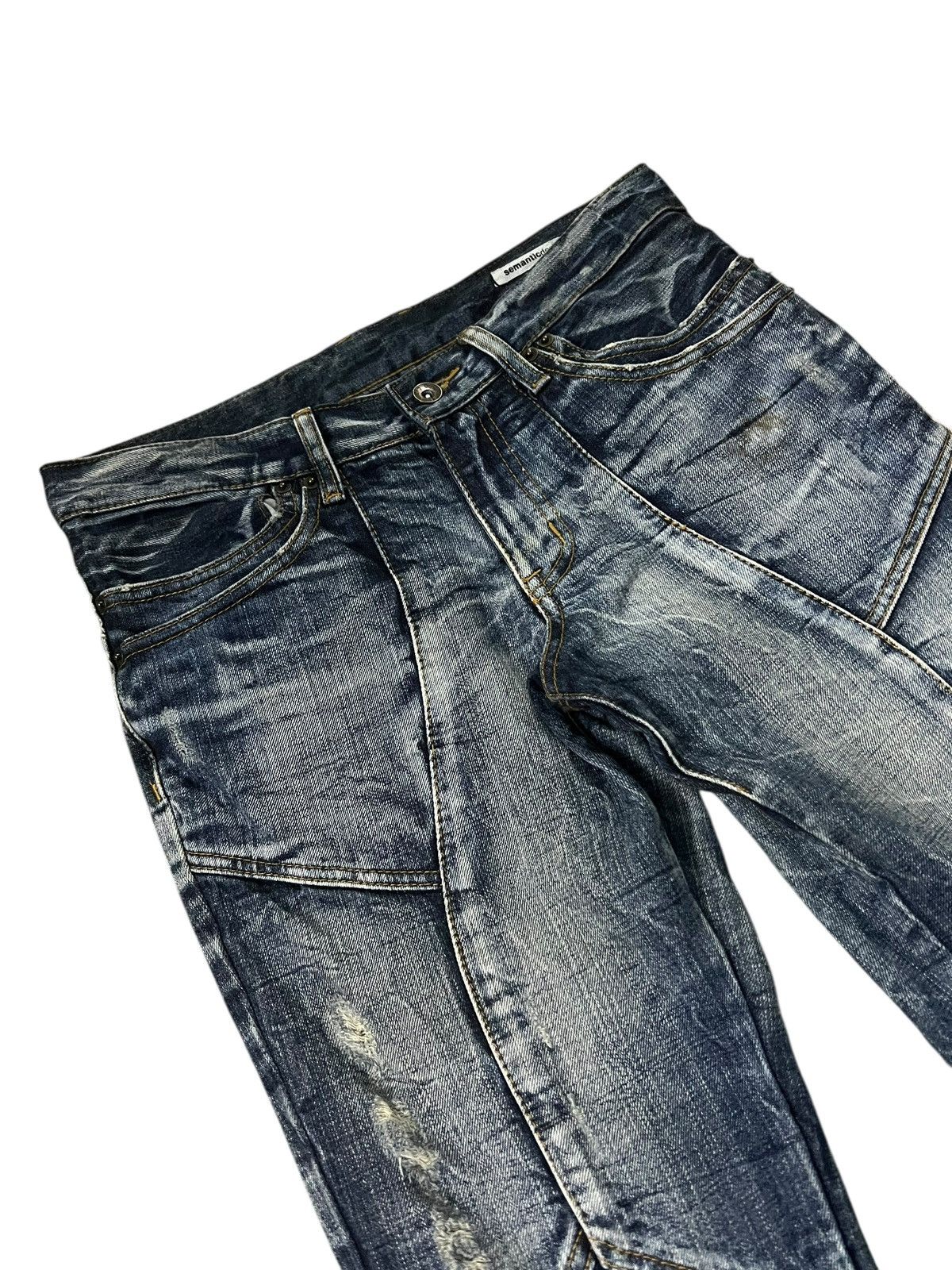semanticdesign 💥Flare💥Semantic Design Flare Distress Claw Jean Size US 31 - 3 Thumbnail
