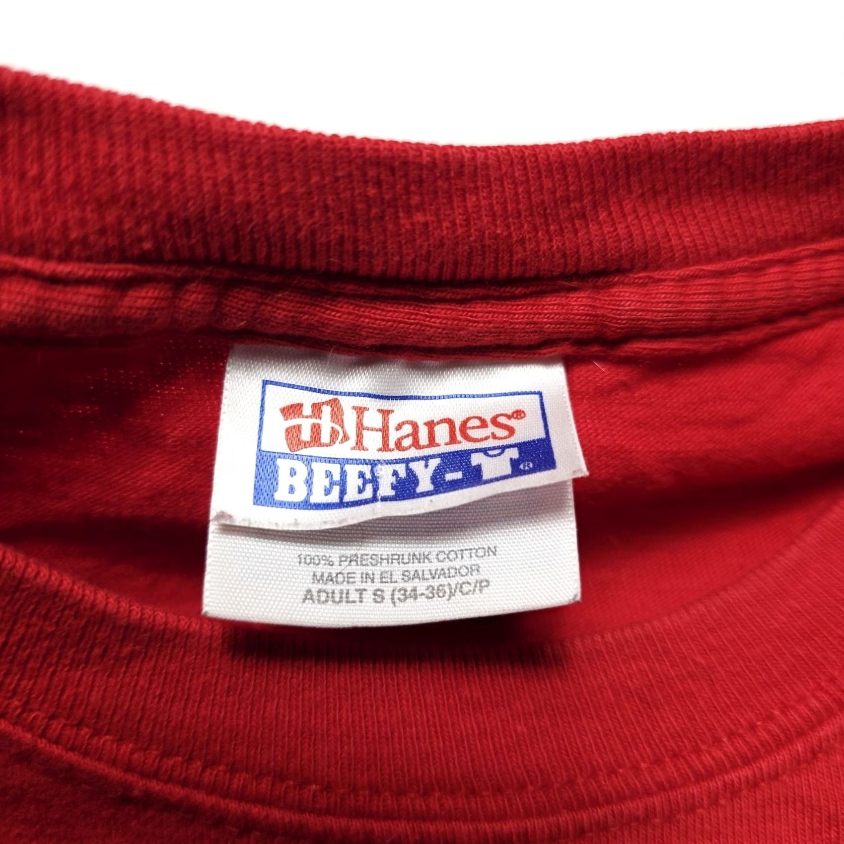 Hanes VINTAGE Conch Republic Sea​​​food Company Key West Long Sleeve Red T‑Shirt Size S 90s Mens Size US S / EU 44-46 / 1 - 5 Thumbnail