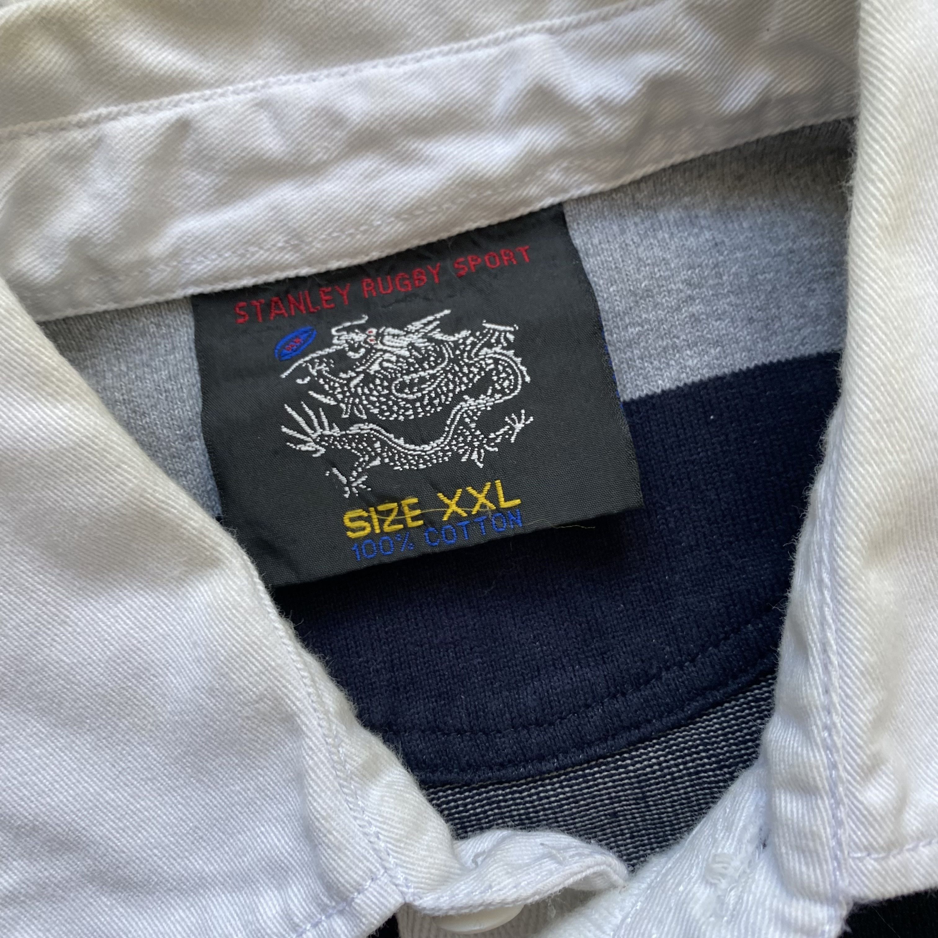 Japanese Brand 🏈 Vintage 06s Hong Kong Rugby jersey Polo Tee Blockore Size US XXL / EU 58 / 5 - 4 Thumbnail