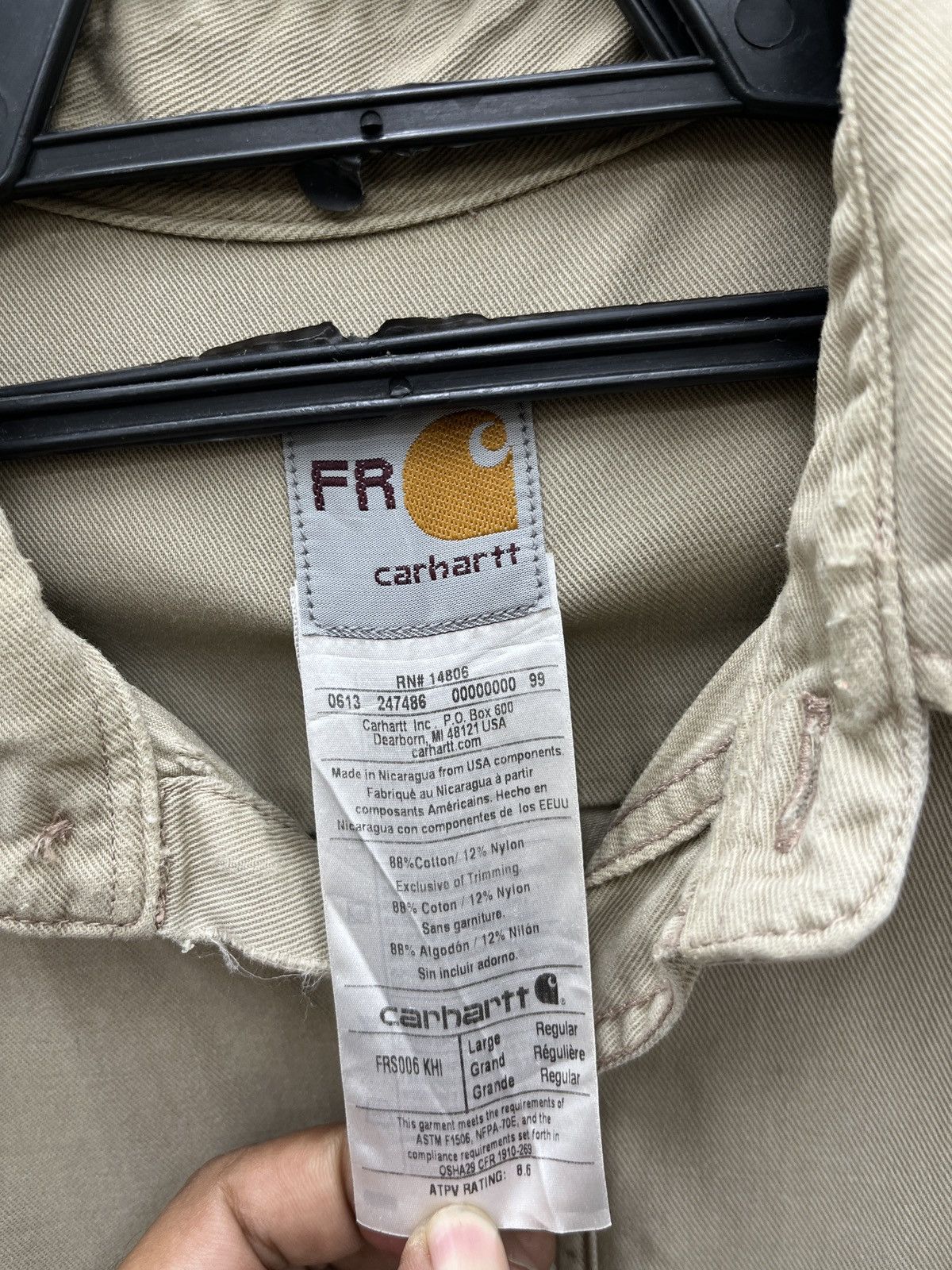 Carhartt 🔥🔥🔥STEALS CARHARTT FR SHIRTS Size US L / EU 52-54 / 3 - 4 Thumbnail